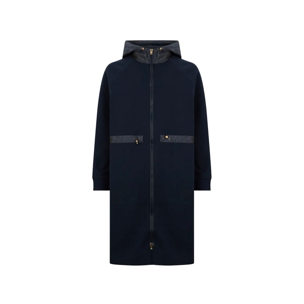 Blue Cotton Coat
