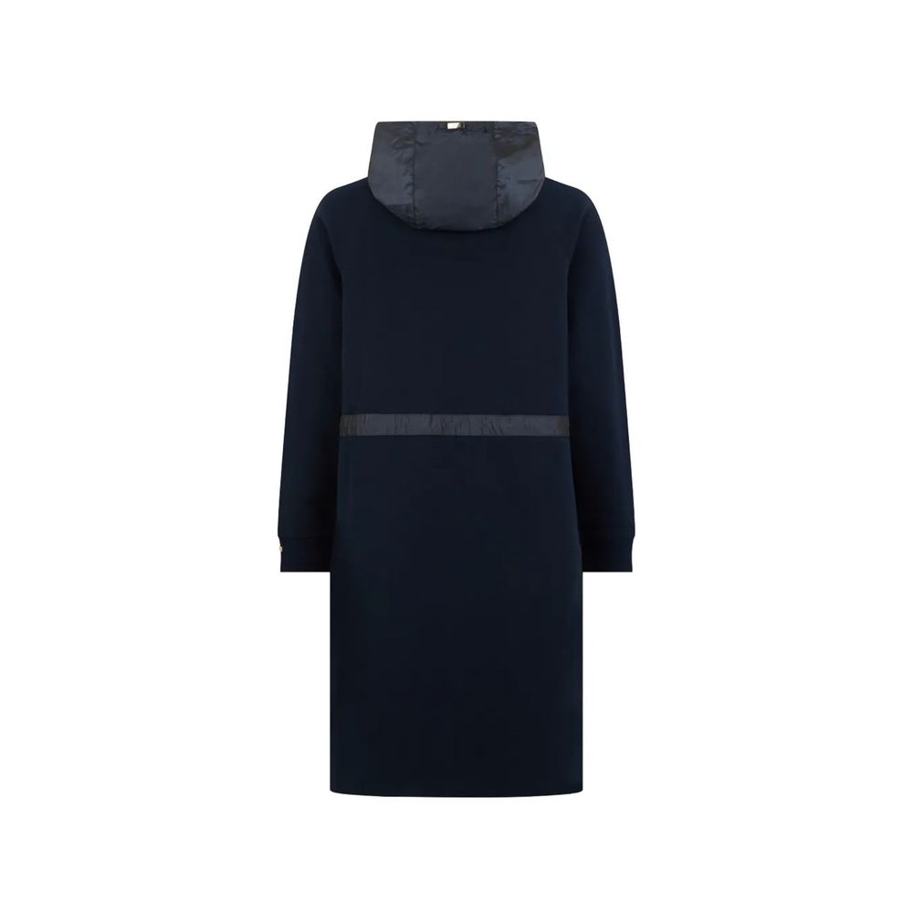 Blue Cotton Coat