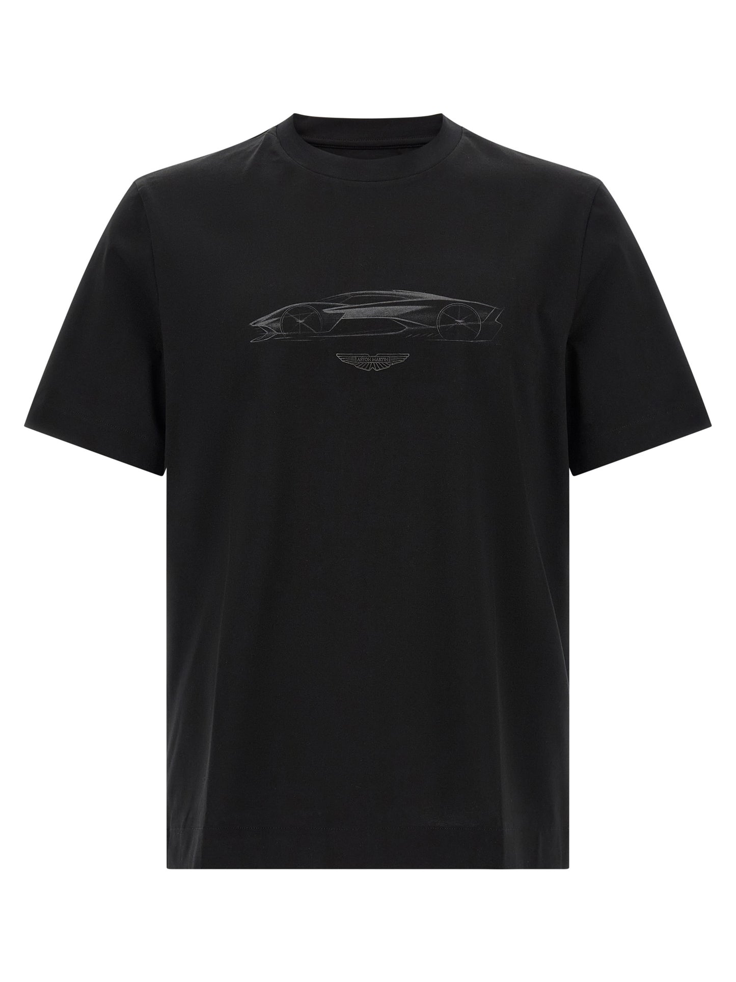Black Cotton T-Shirt