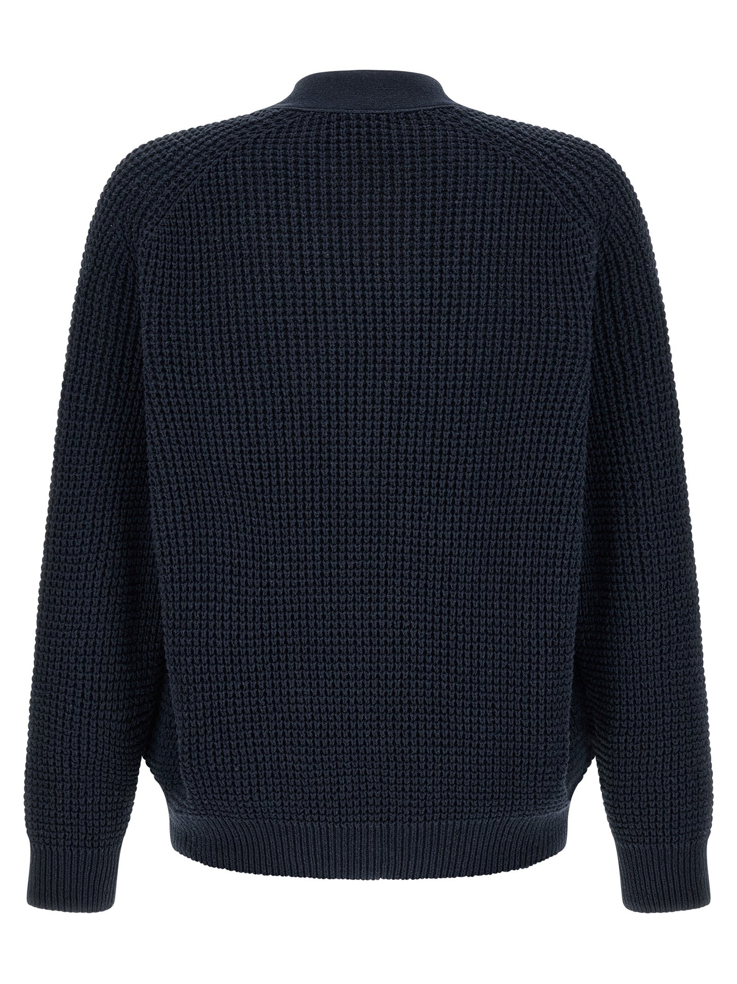 Blue Cotton Cardigan
