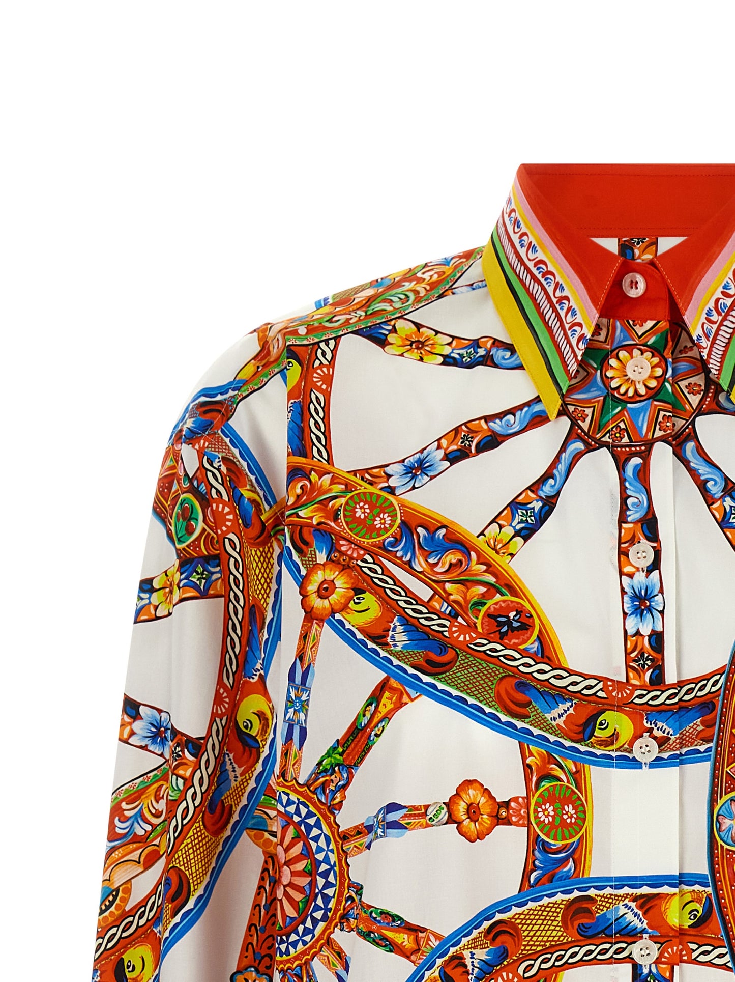 Multicolor Cotton Blouse