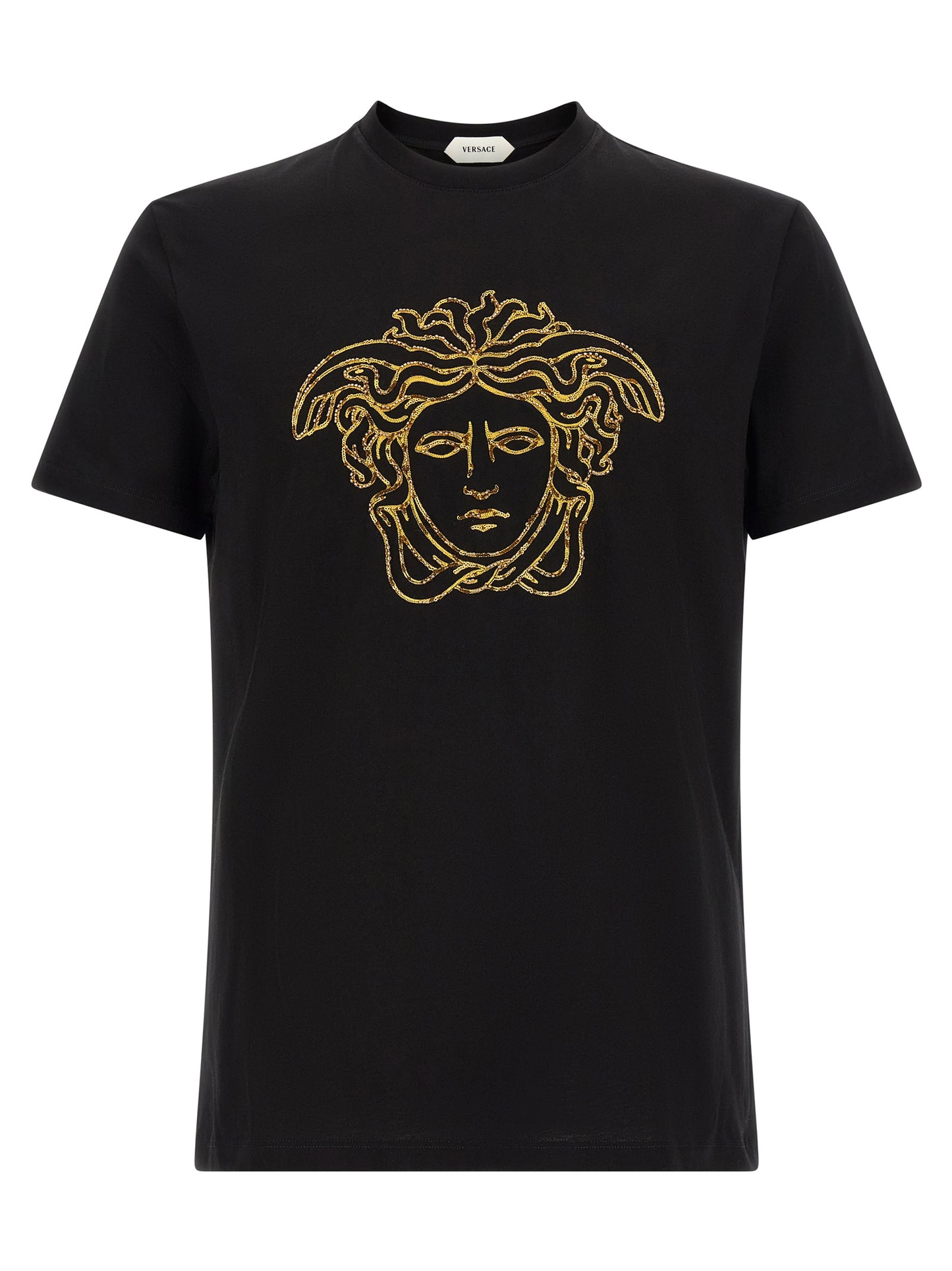 Black Cotton T-Shirt