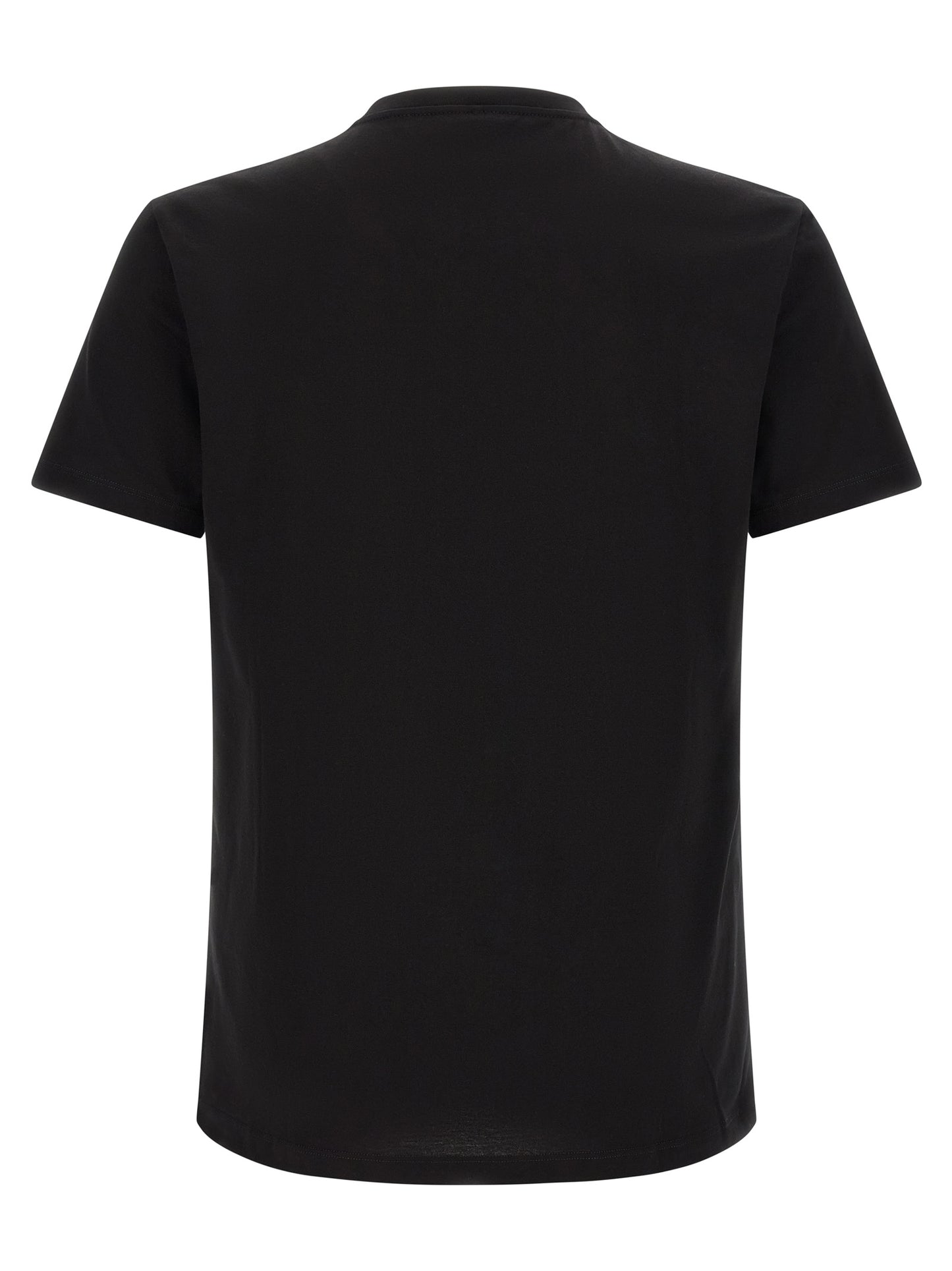 Black Cotton T-Shirt