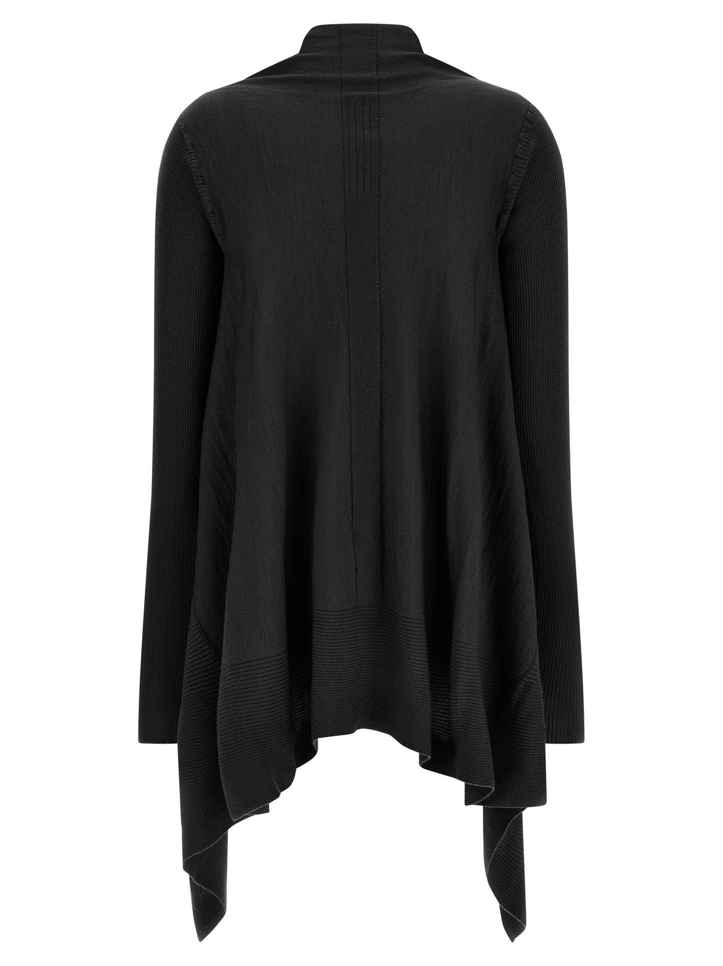 Black Cotton Cardigan