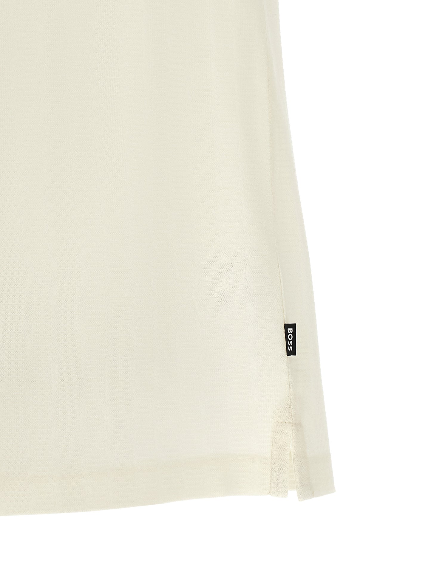 White Cotton Polo Shirt