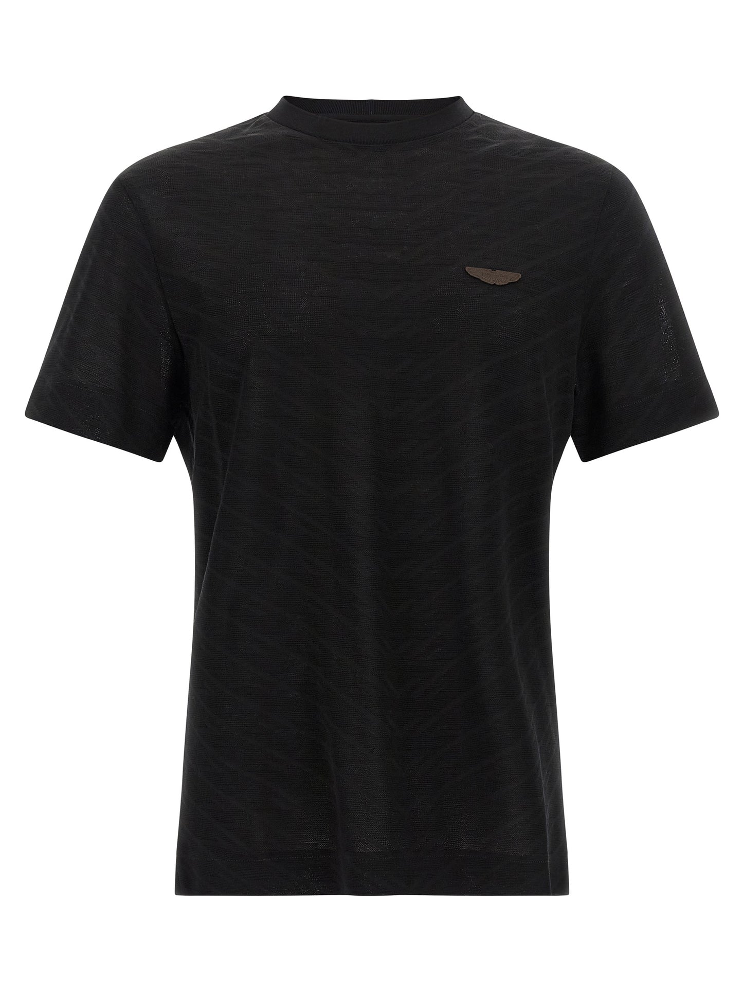 Black Cotton T-Shirt