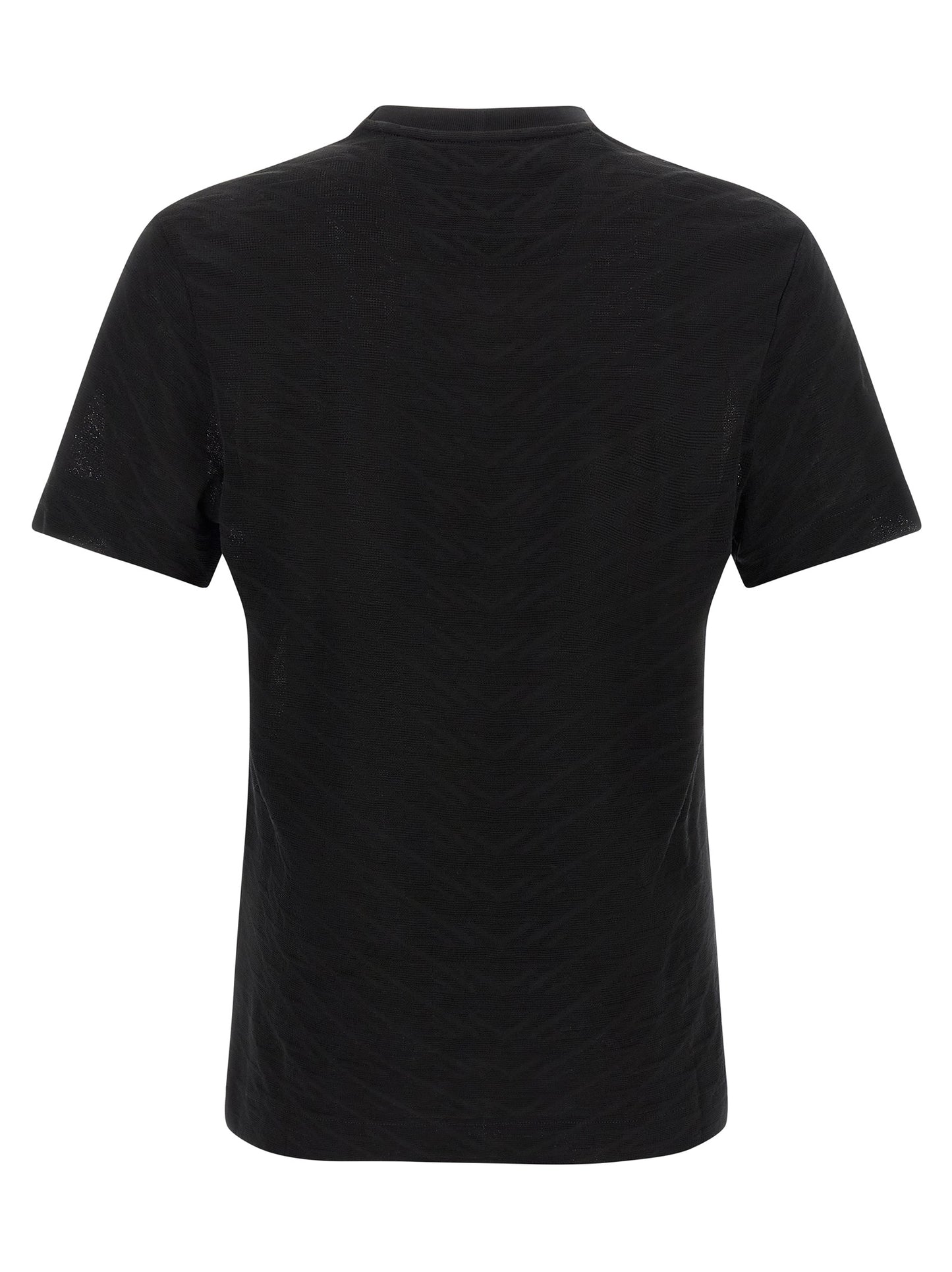 Black Cotton T-Shirt