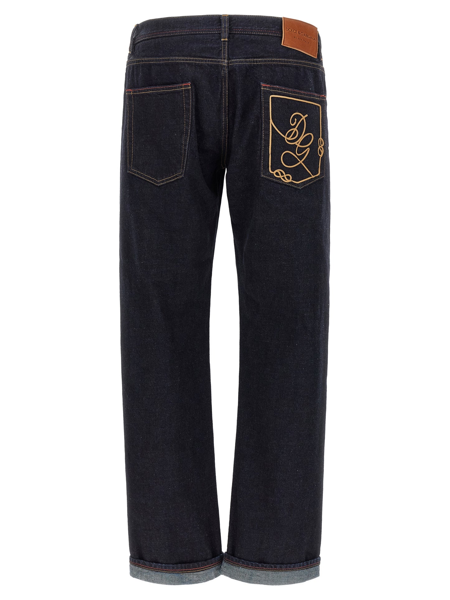 Blue Cotton Jeans Denim