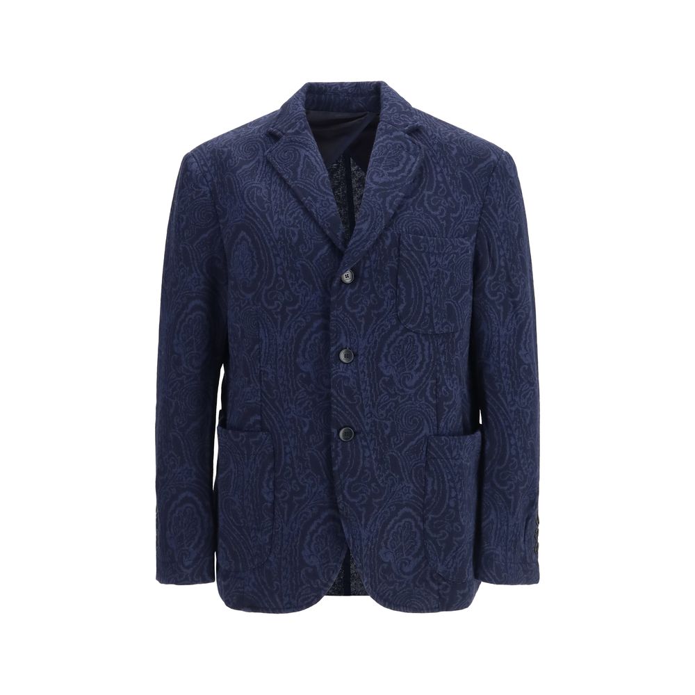 Blue Wool Oves Aries Jacket