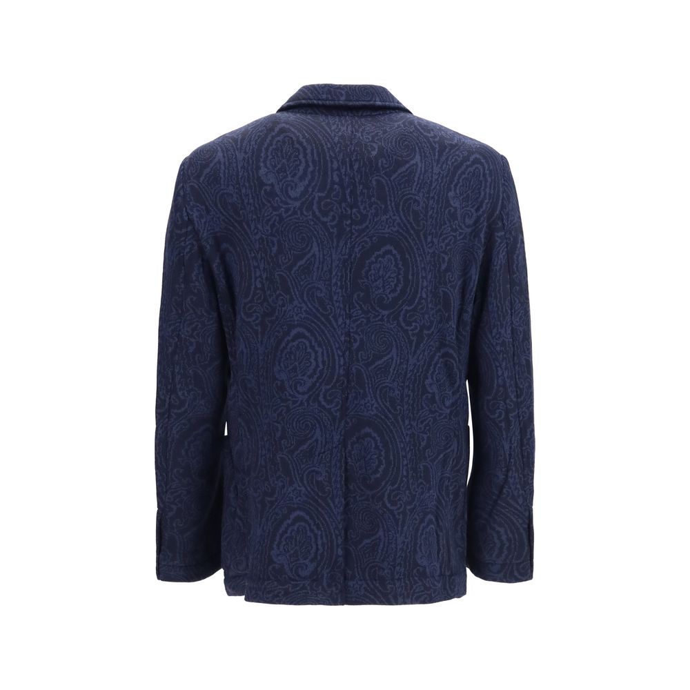 Blue Wool Oves Aries Jacket