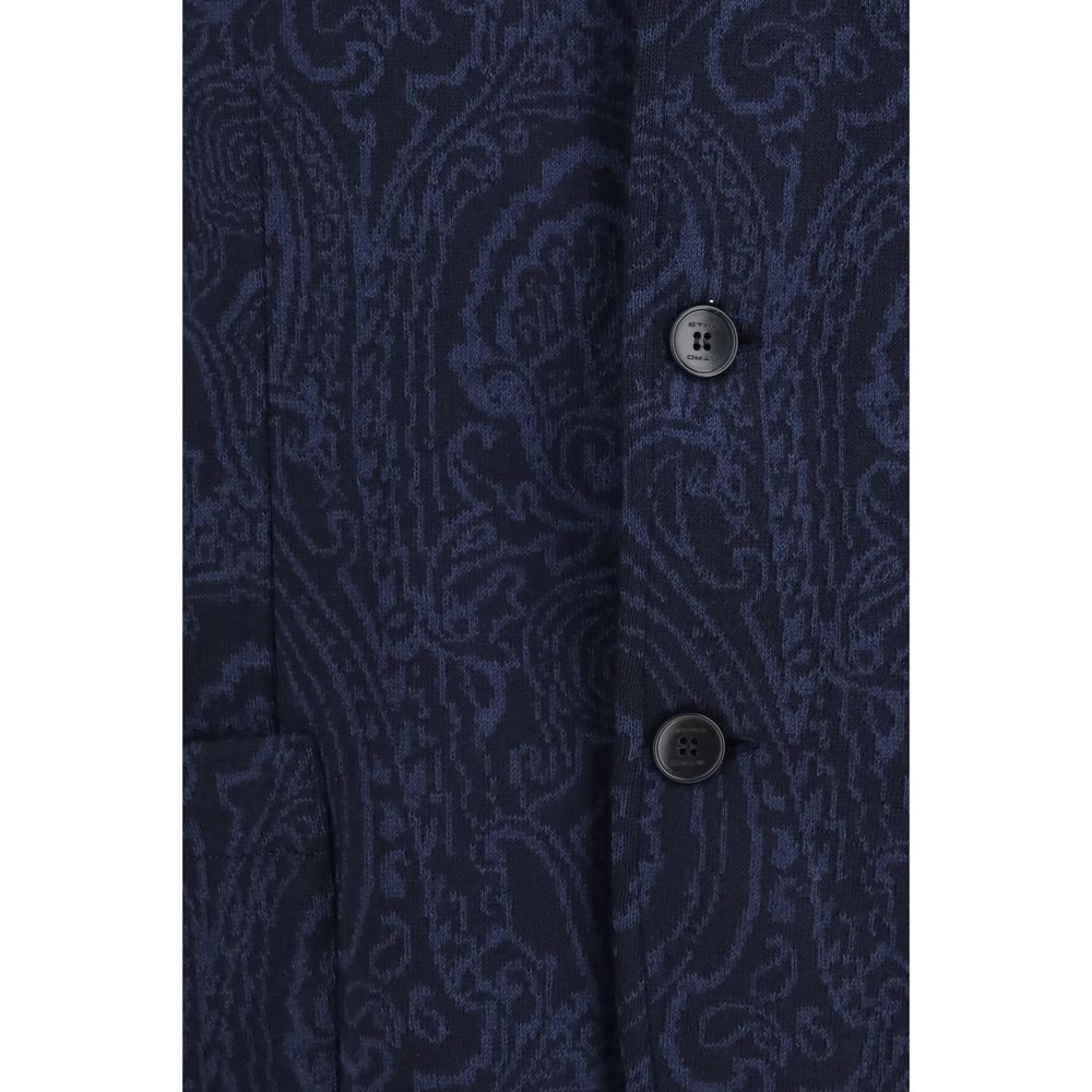 Blue Wool Oves Aries Jacket