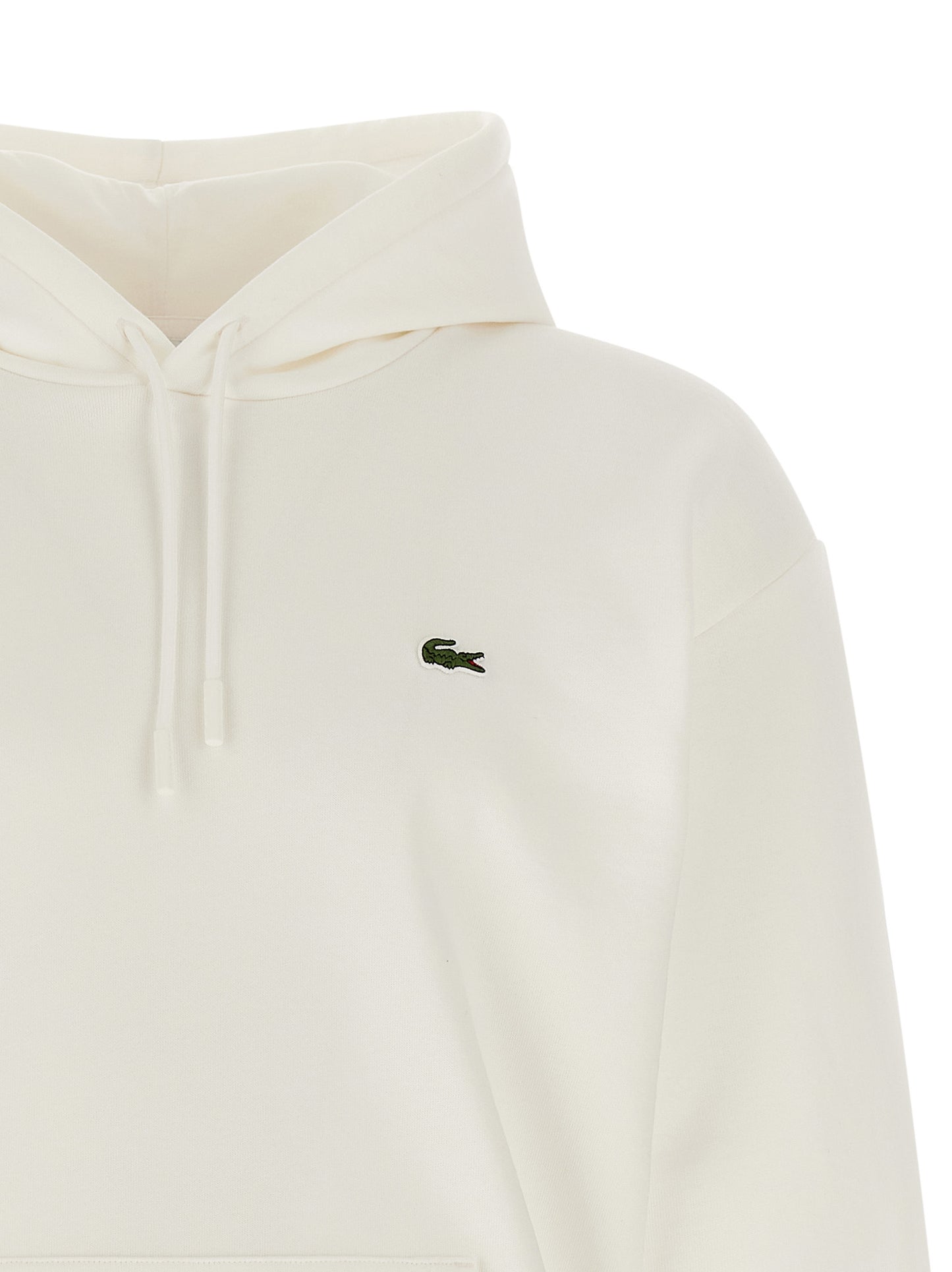 White Cotton Sweatshirt