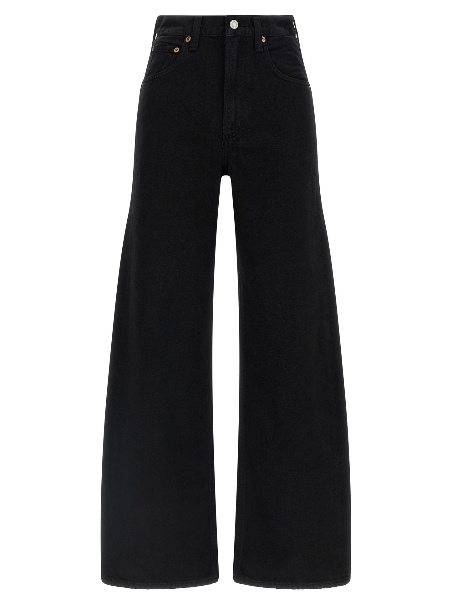 Black Cotton Jeans Denim