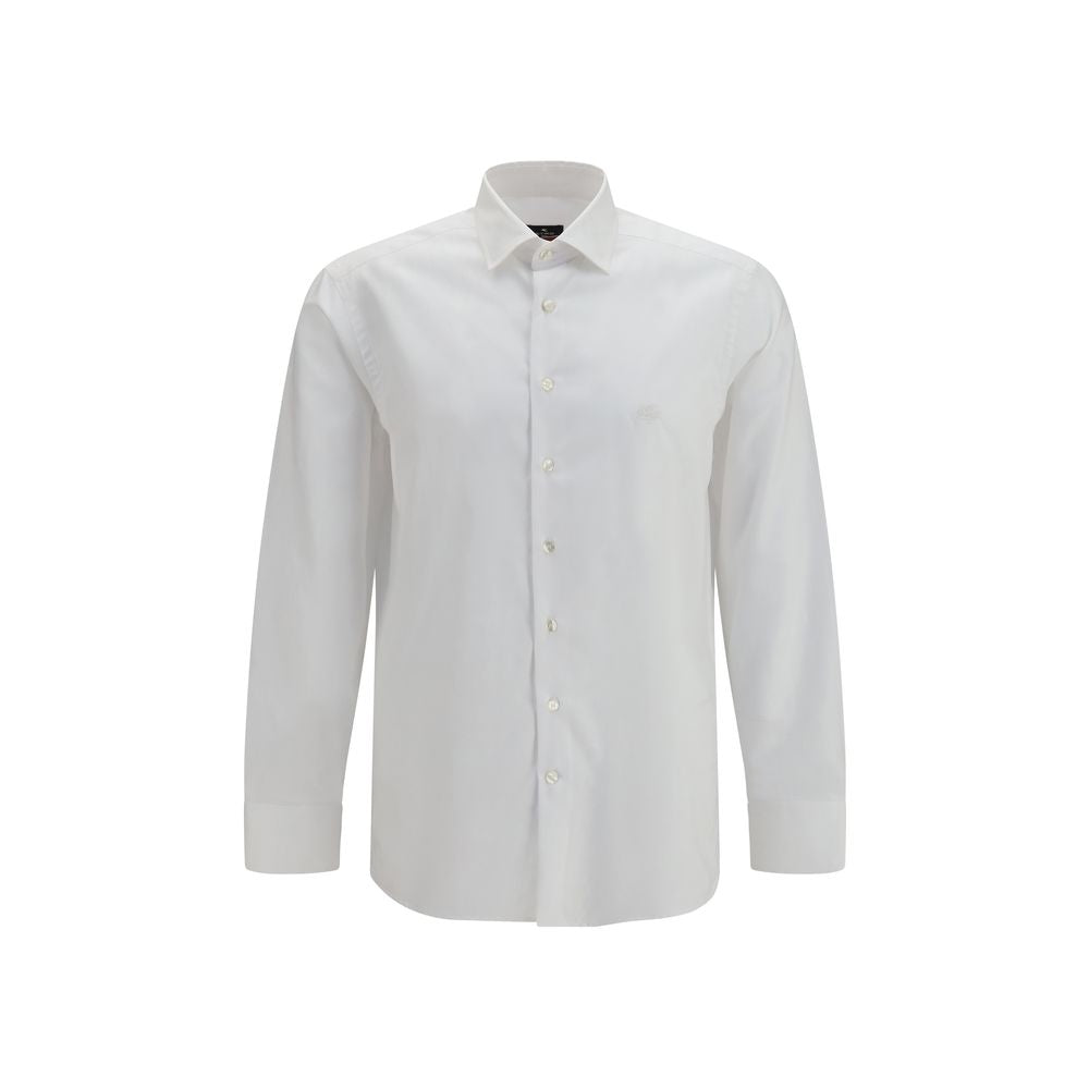 White Cotton Dress Shirt