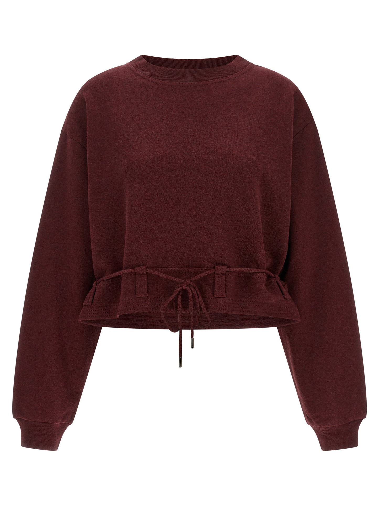 Bordeaux Cotton Sweatshirt