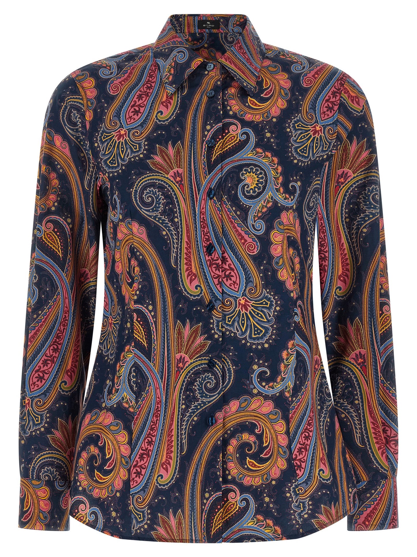 Blue Cotton Blouse