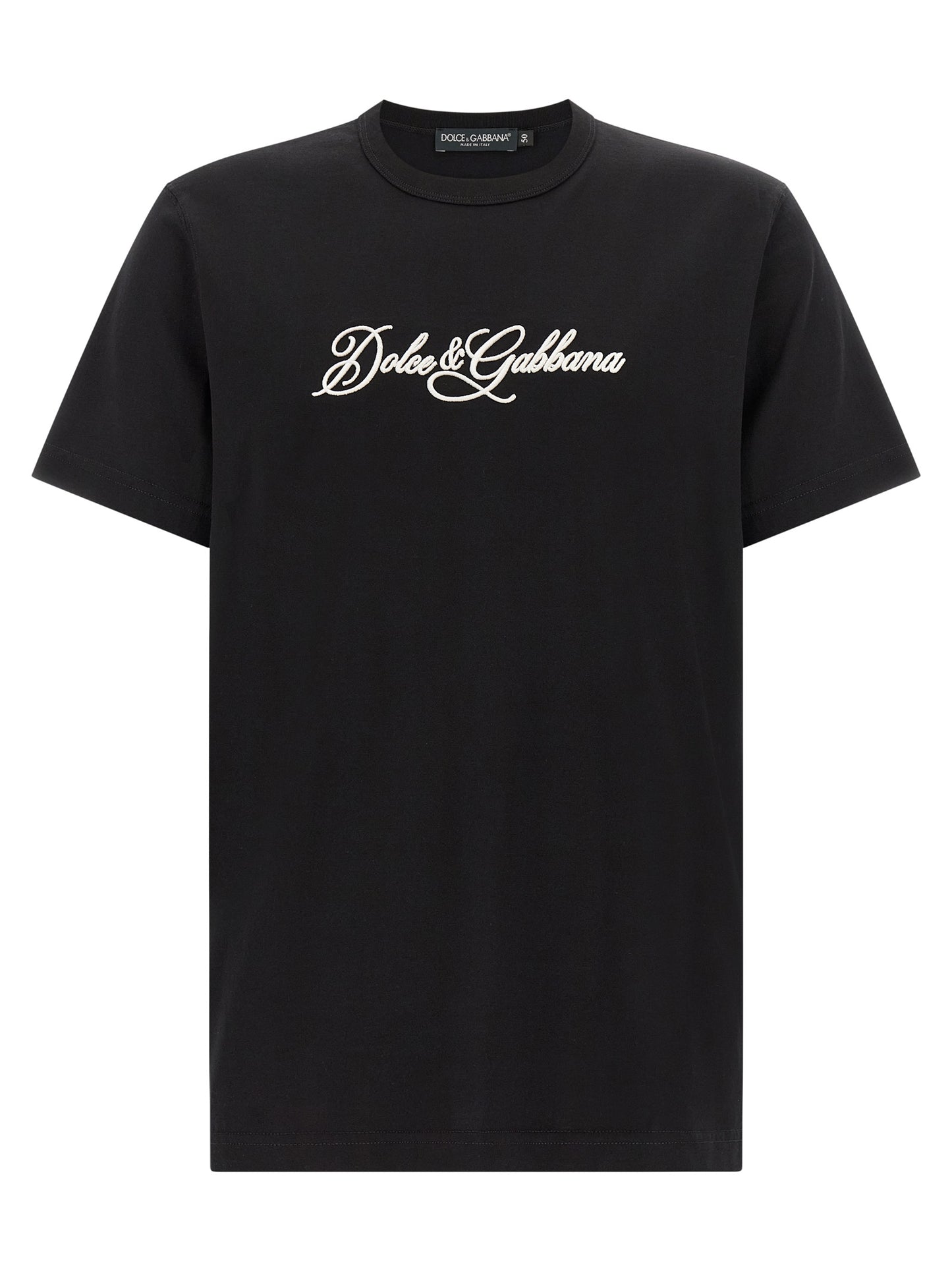 Black Cotton T-Shirt