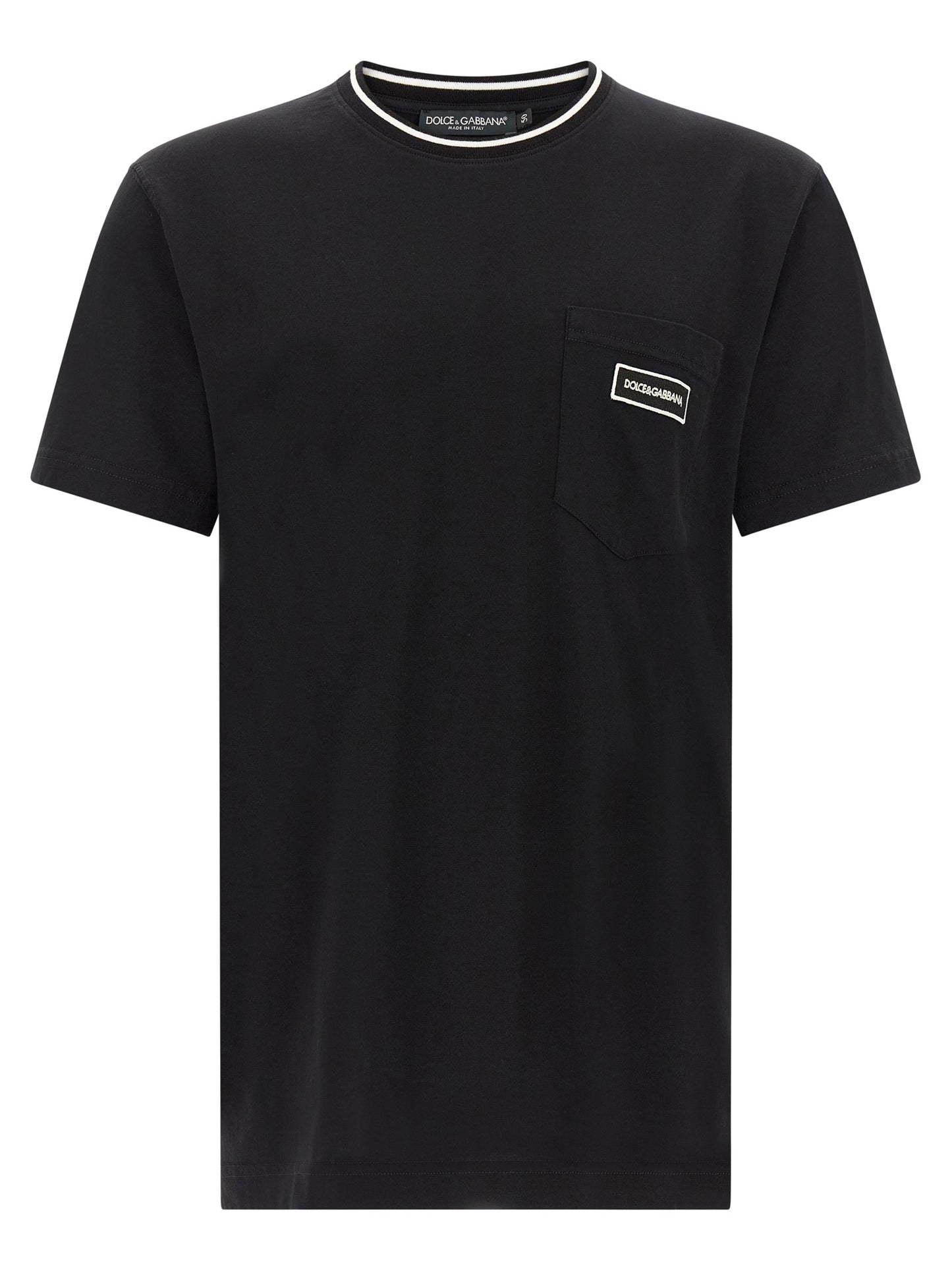 Black Cotton T-Shirt