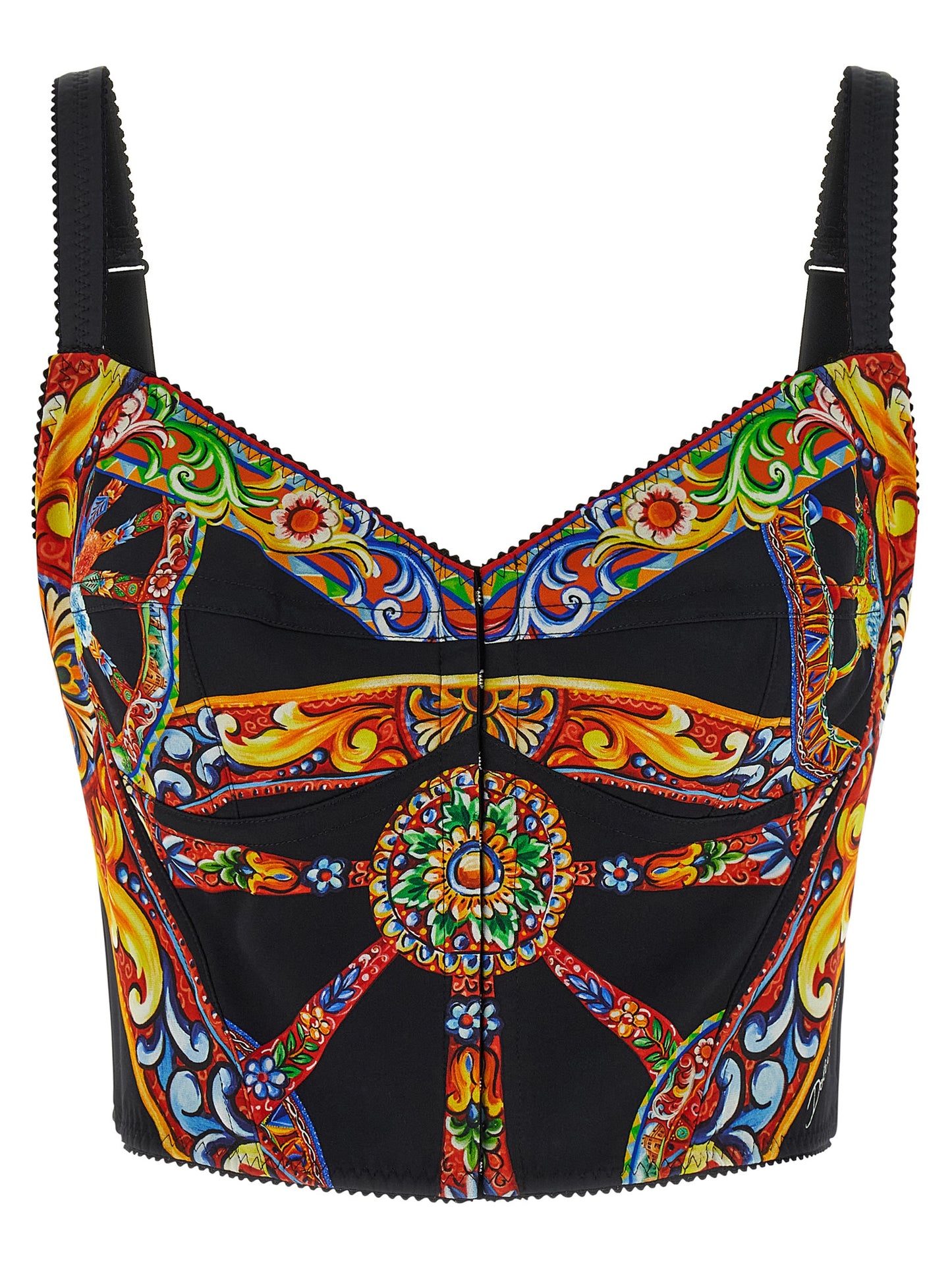 Multicolor Silk Tank Tops