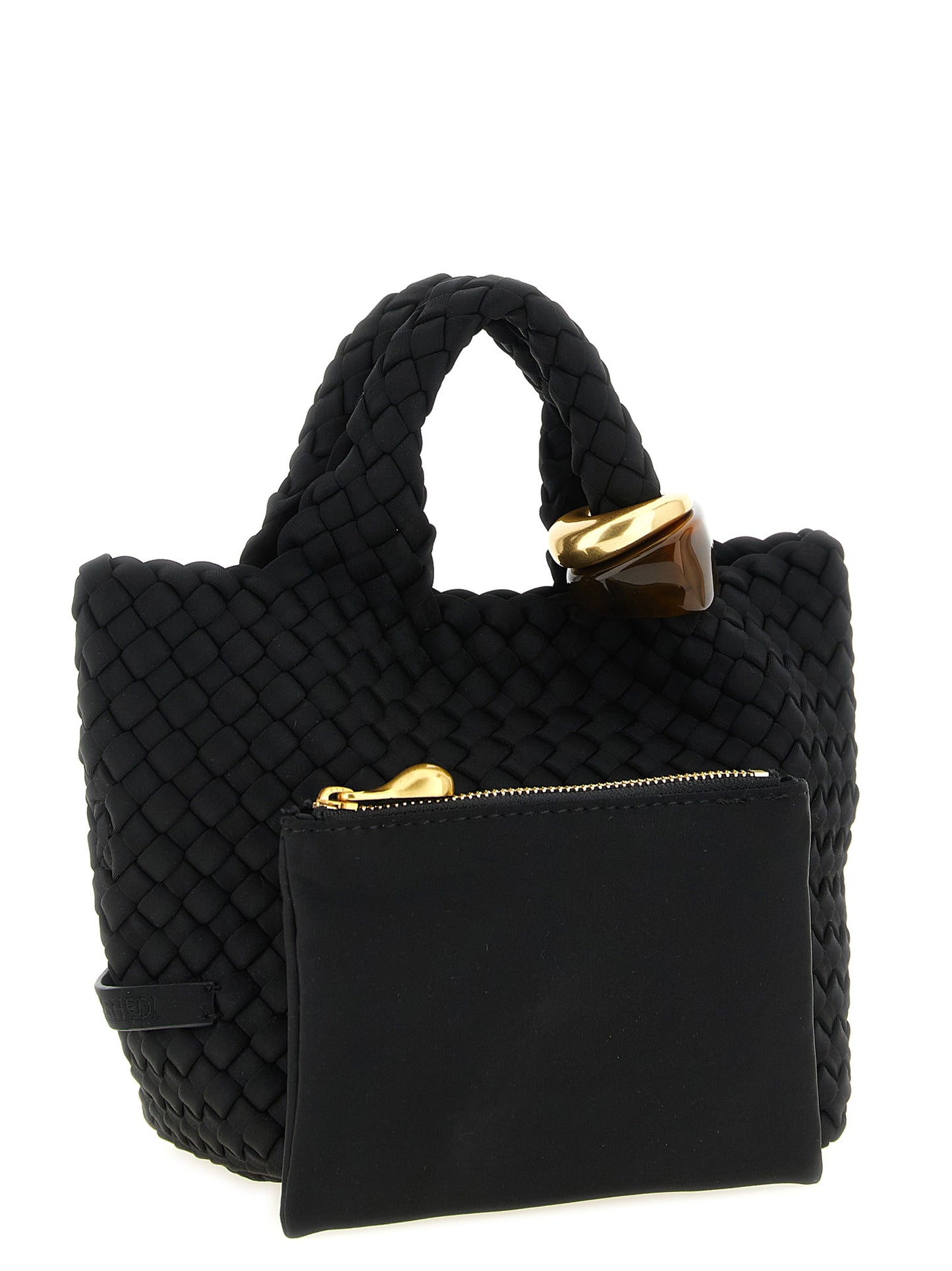 Black Nylon Handbag