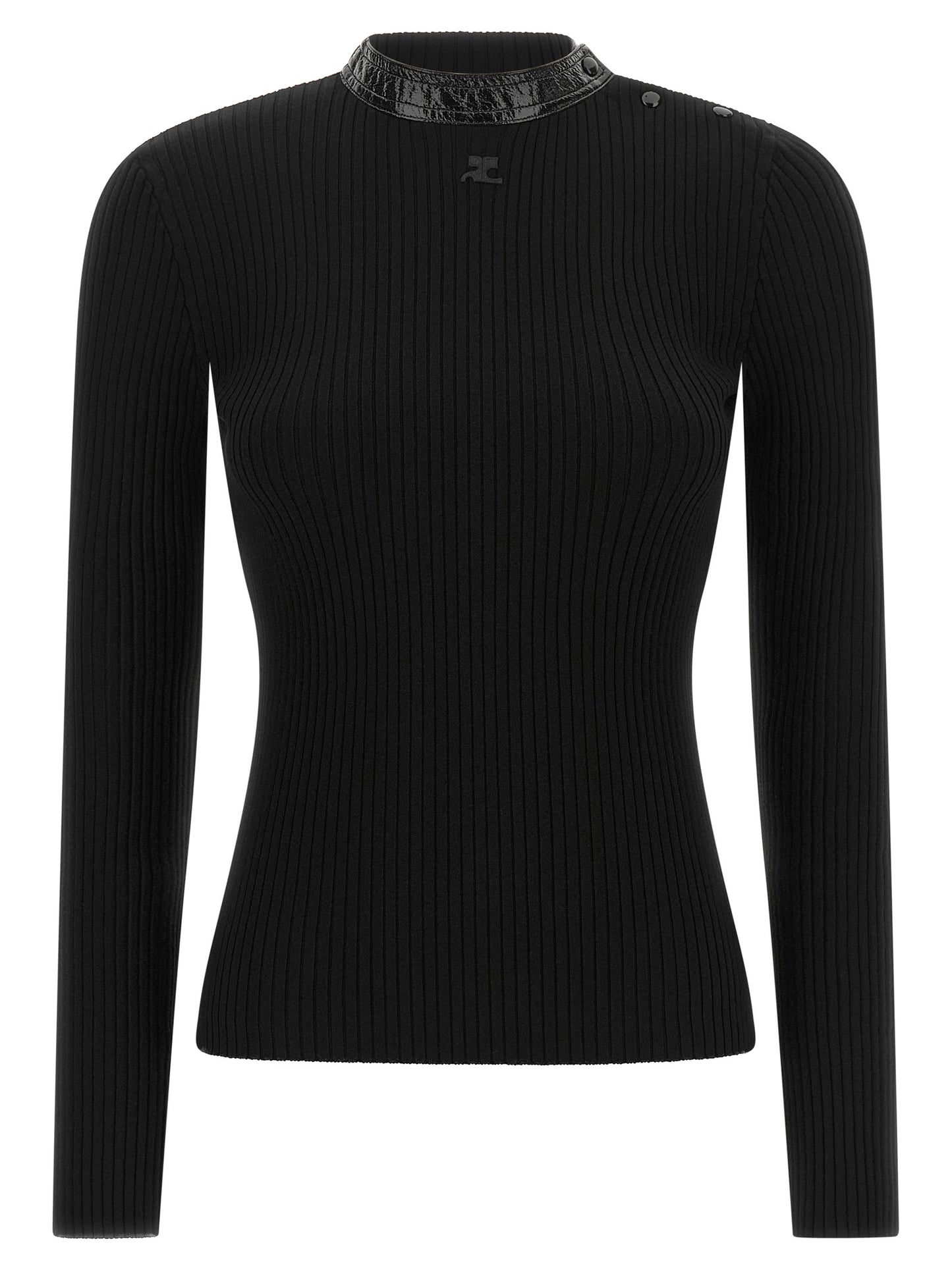 Black Viscose Cardigan