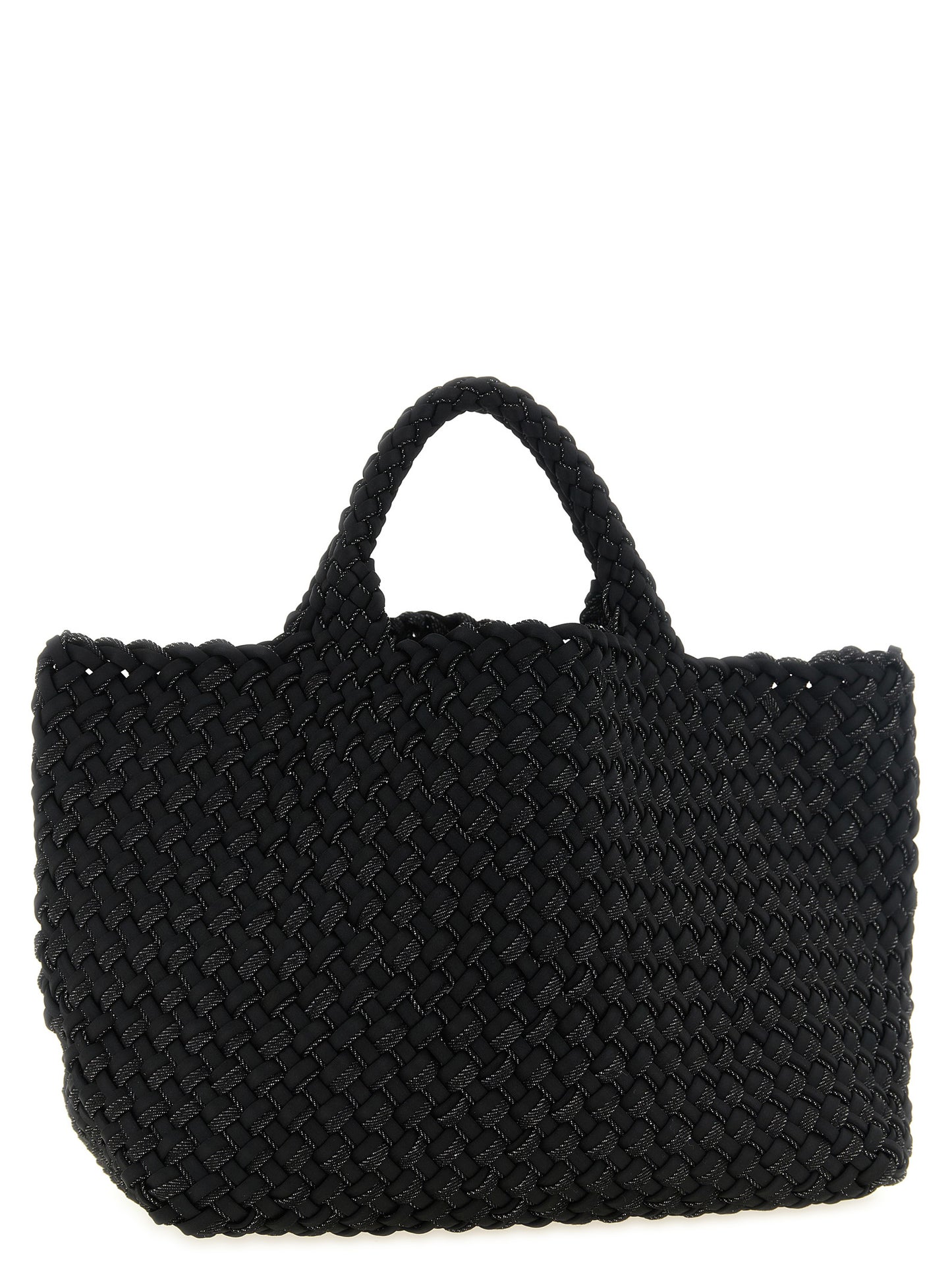 Black Nylon Tote Bag