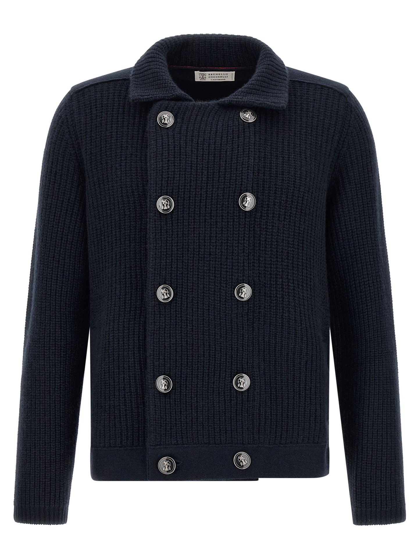 Blue Cashmere Cardigan