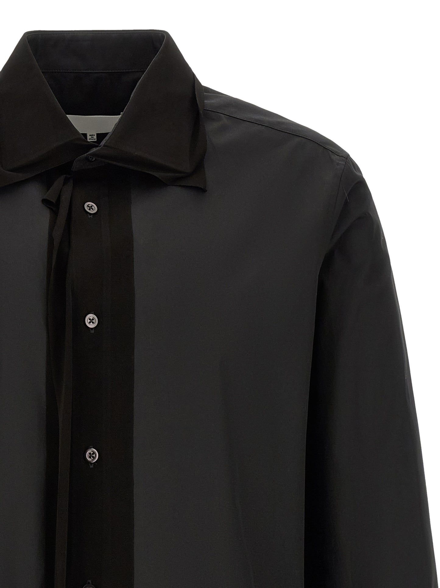 Black Cotton Blouse