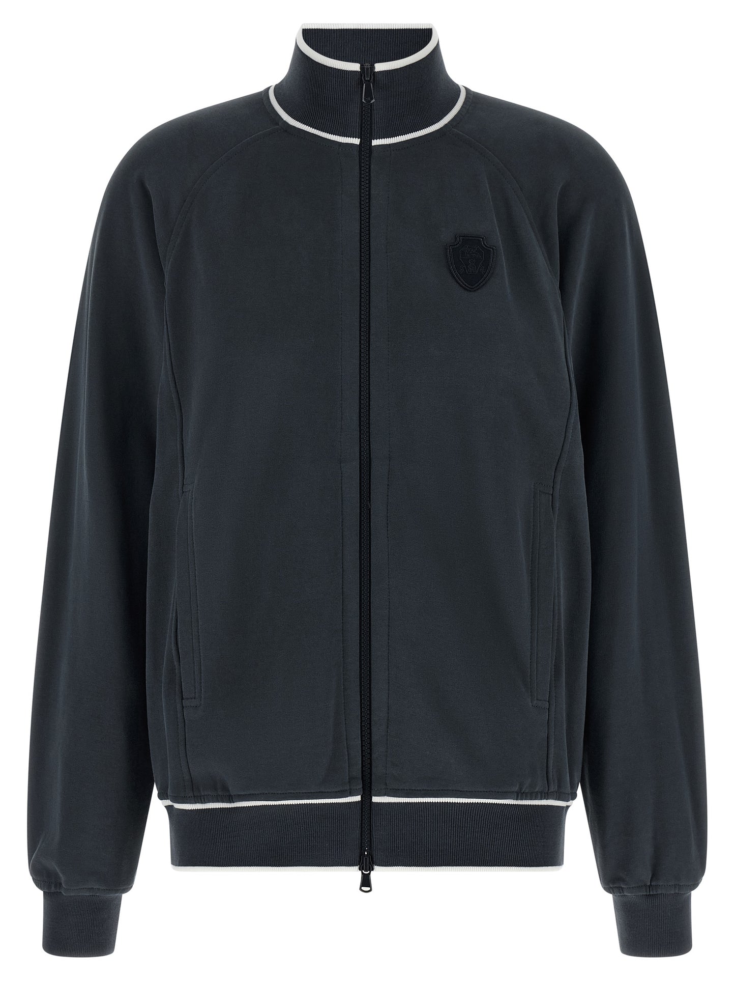 Blue Cotton Sweatshirt