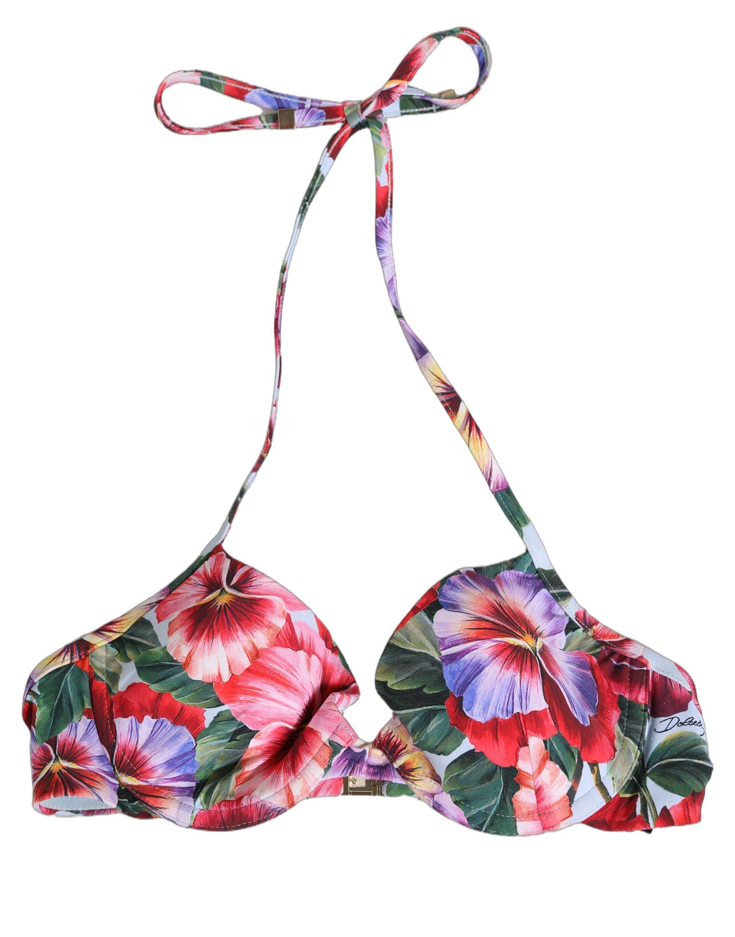 Top Multicolor Floral Print Beachwear Bikini