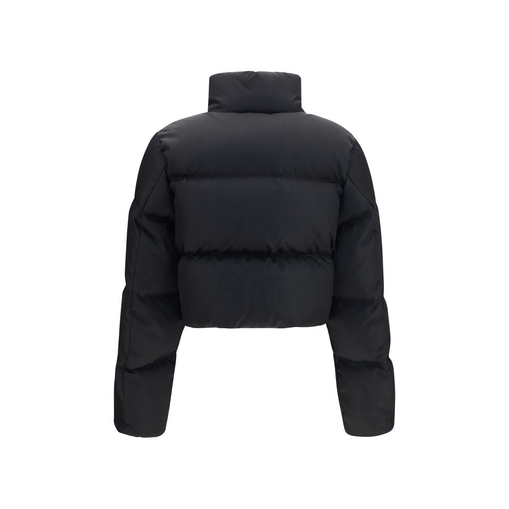 Black Goose Down Full-Length Jacket