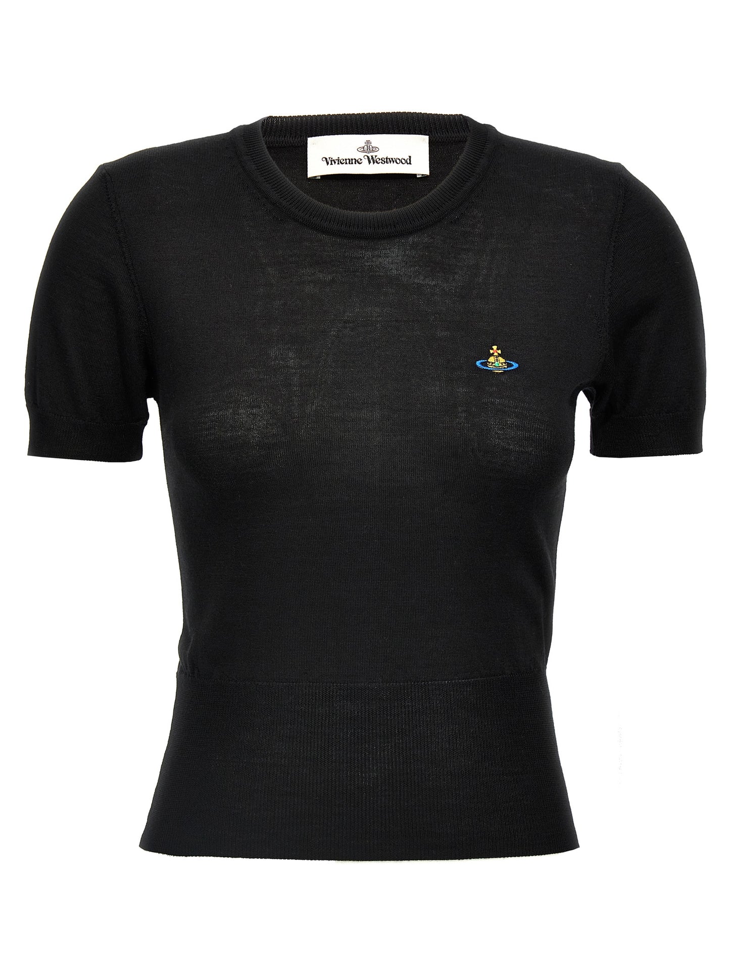 Black Cotton T-Shirt