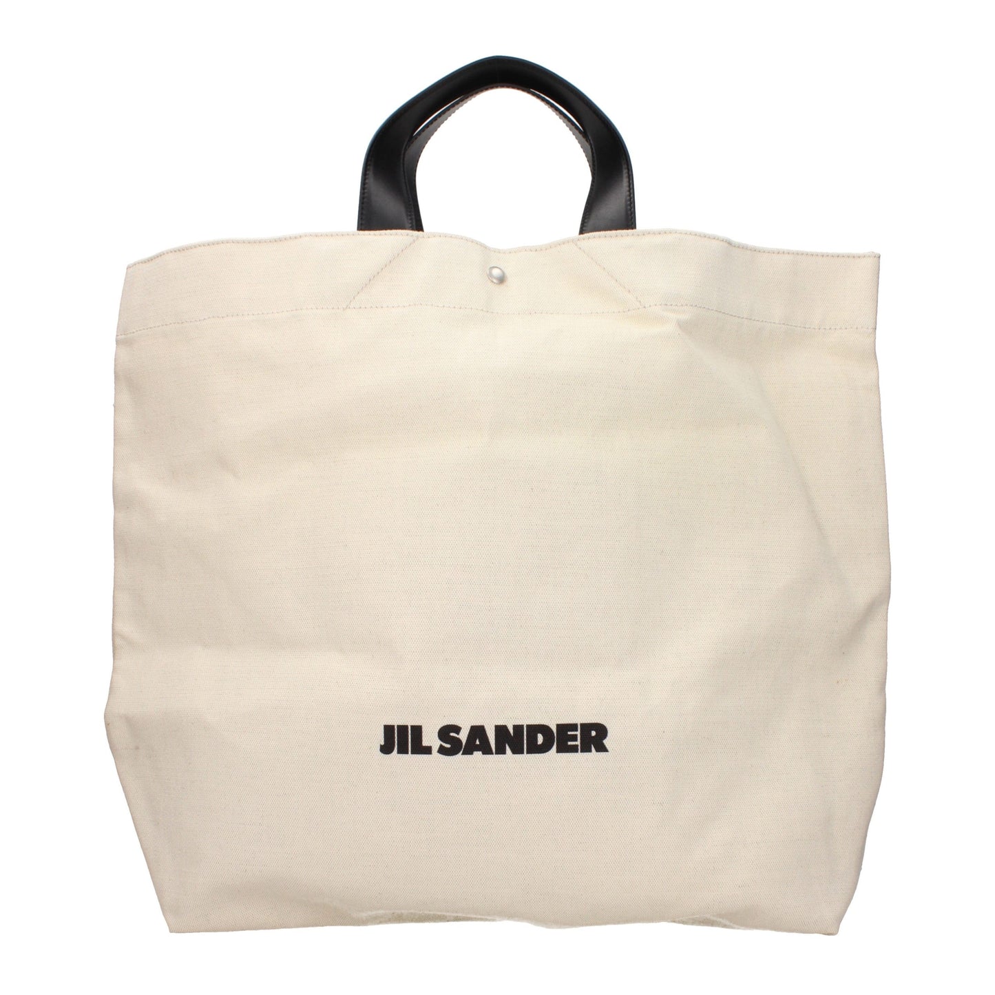 Beige Fabric Handbag