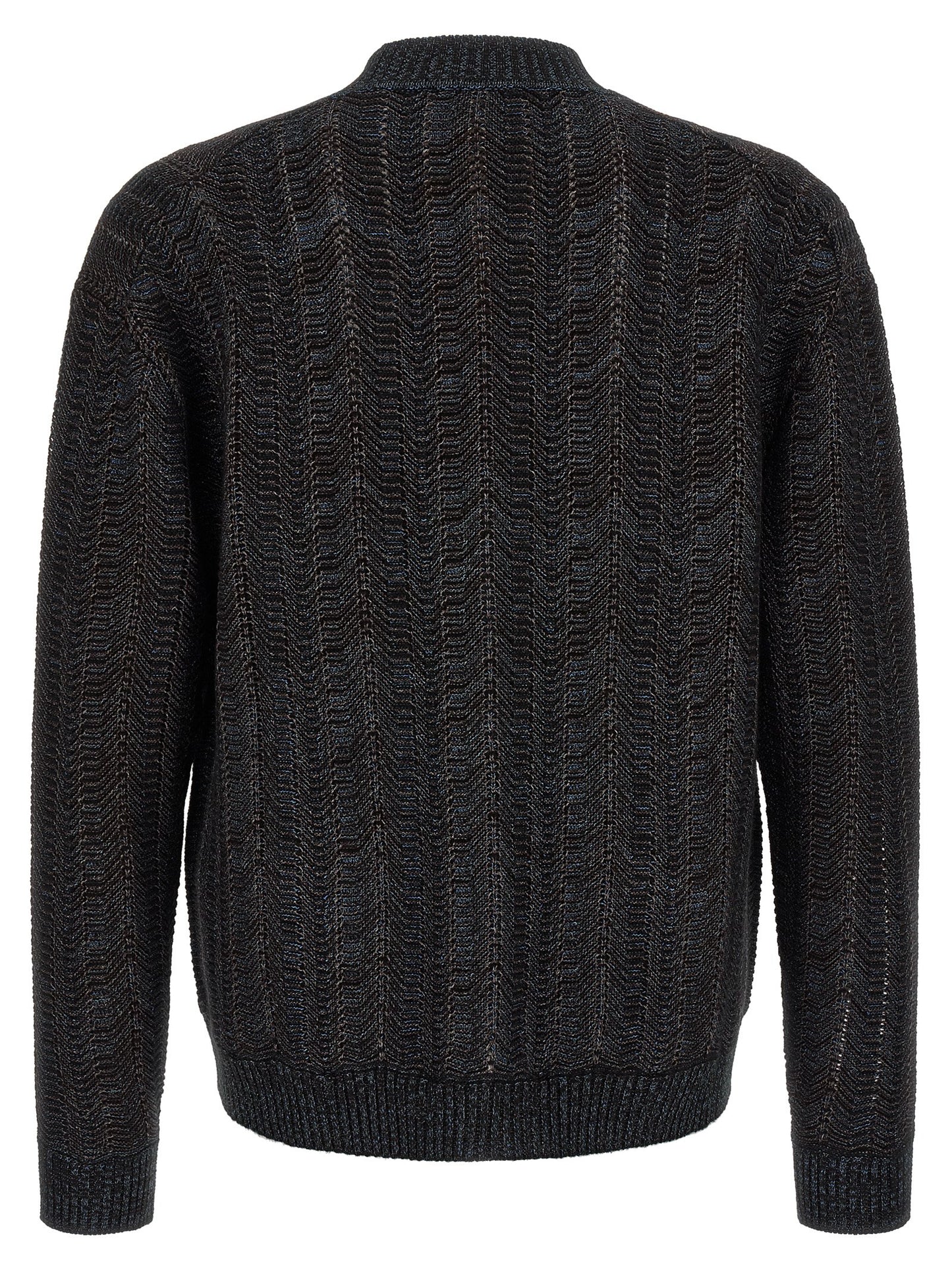 Blue Viscose Cardigan