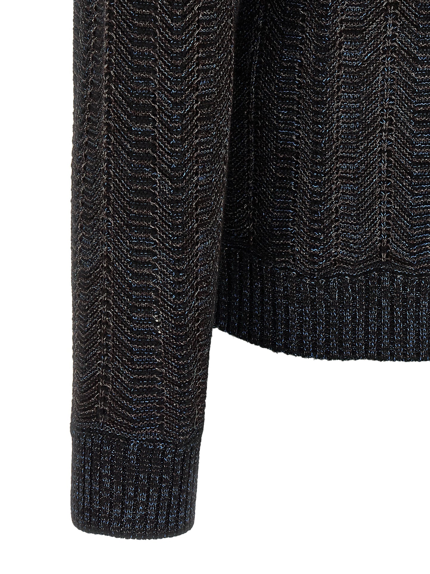 Blue Viscose Cardigan
