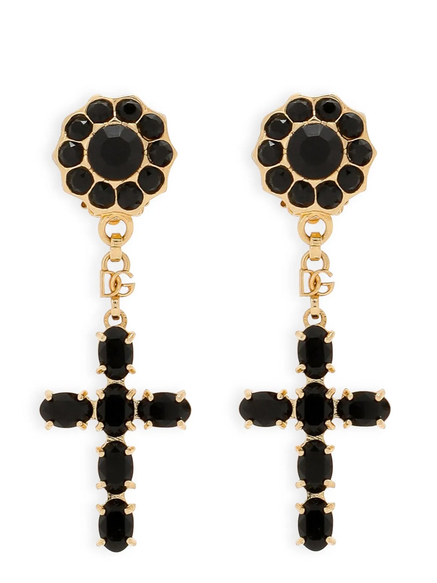 Gold Brass Earrings