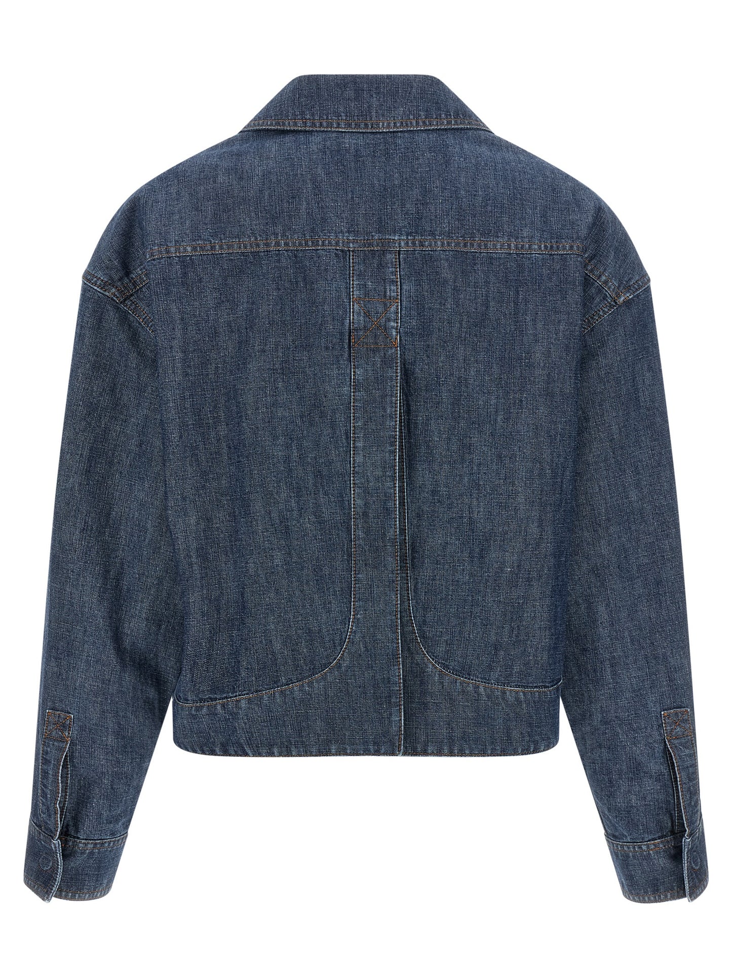 Blue Cotton Denim Jacket