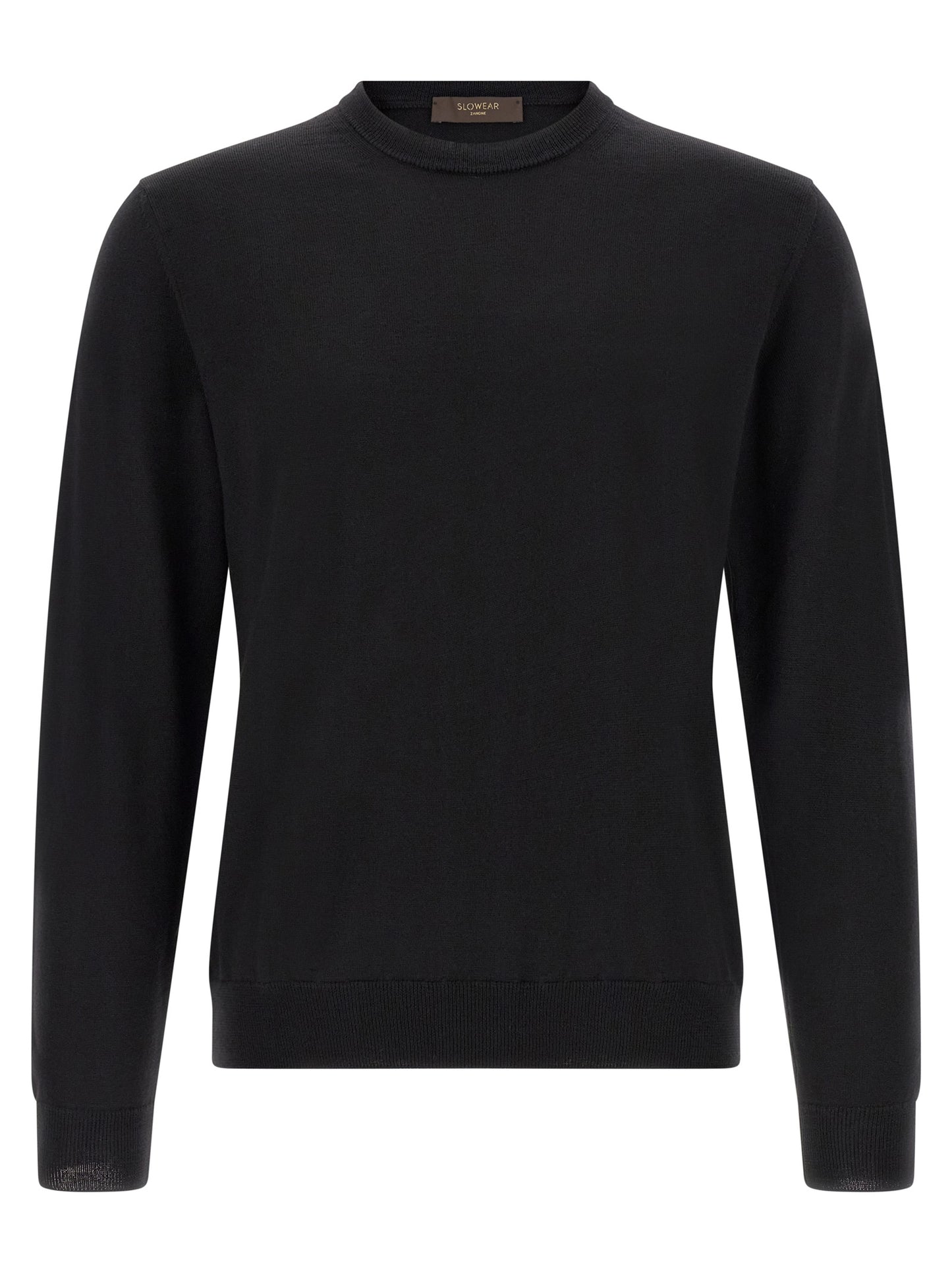 Black Virgin Wool Cardigan
