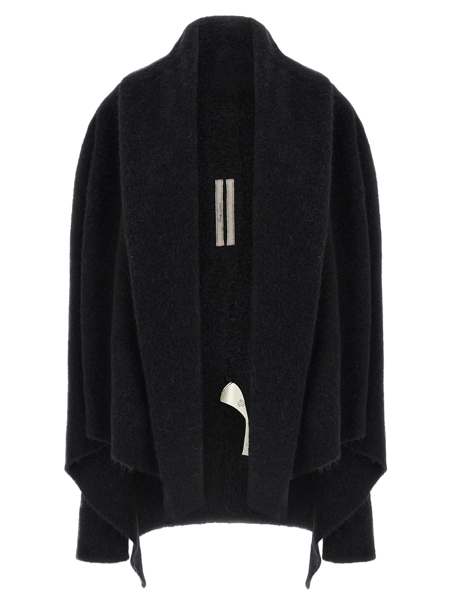Black Marabou Cardigan
