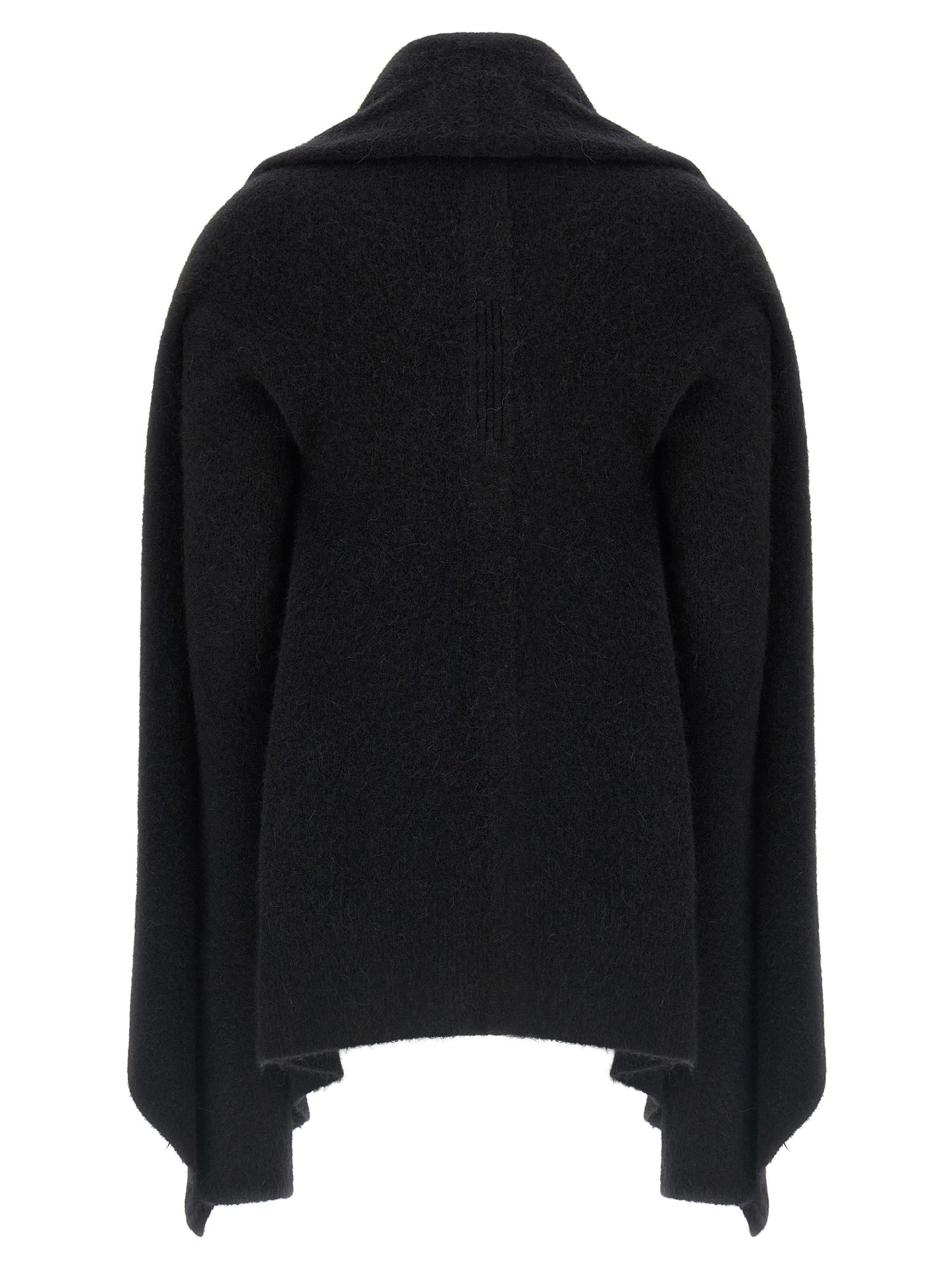 Black Marabou Cardigan