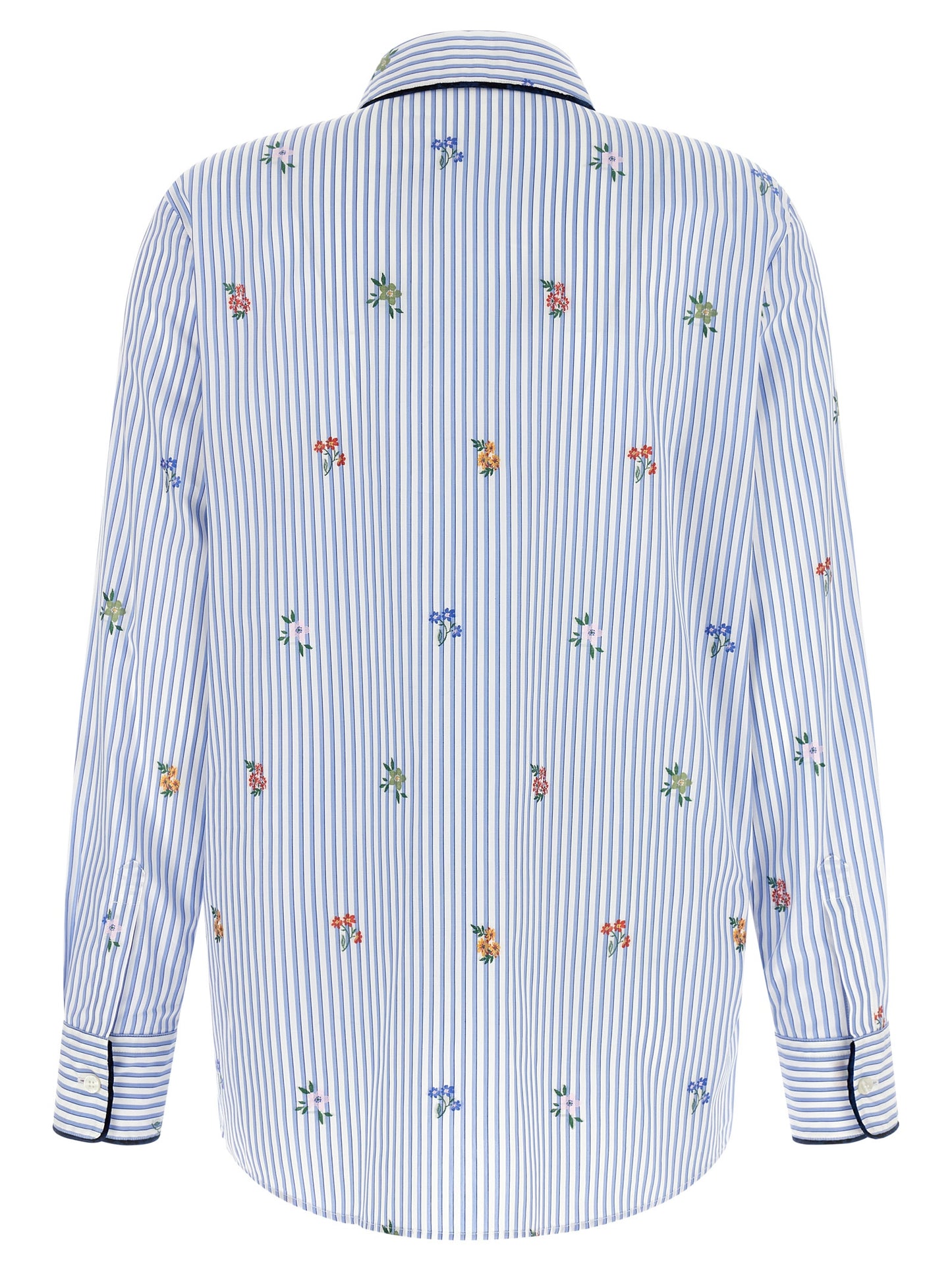 Blue Cotton Blouse