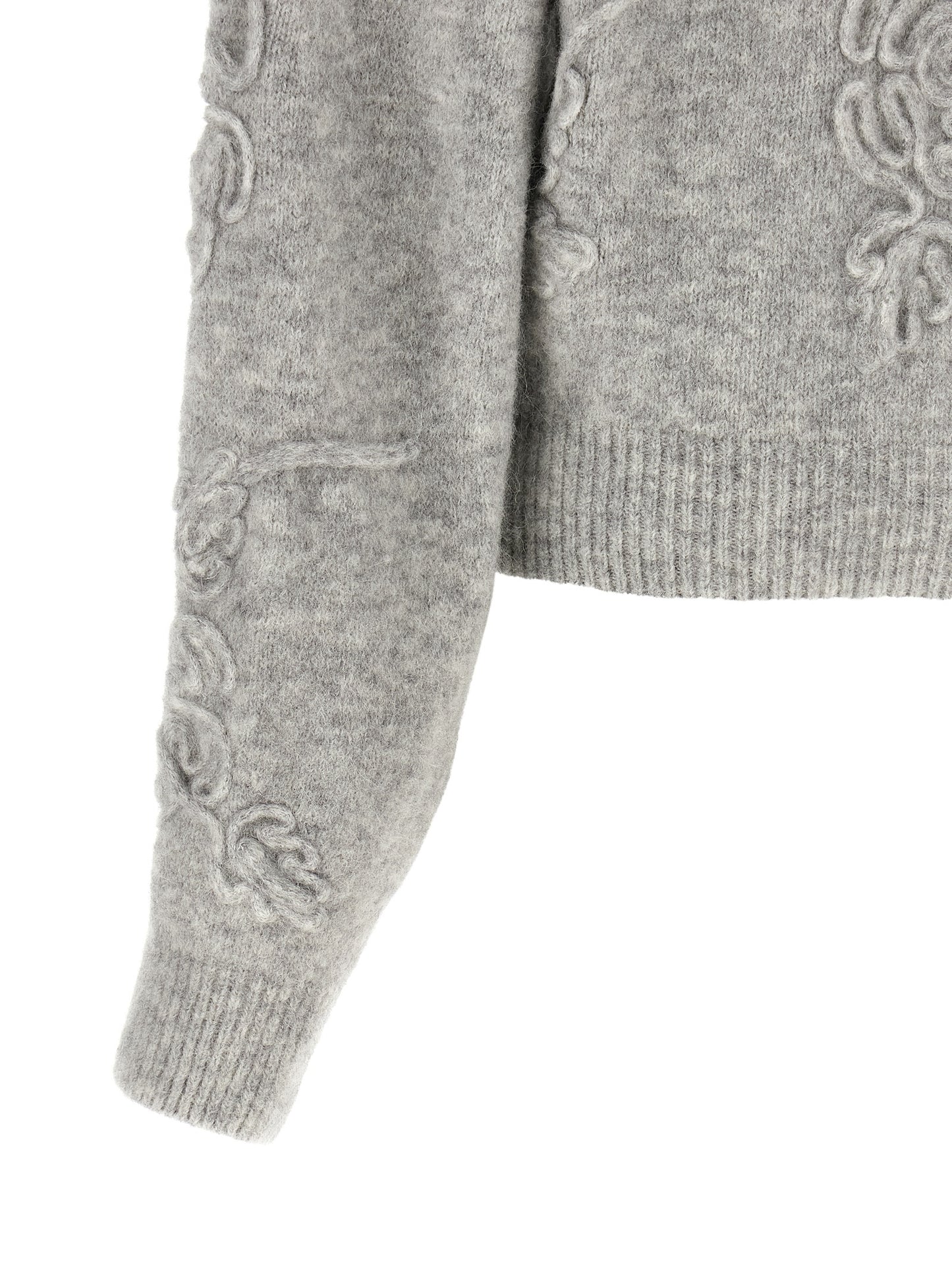 Gray Wool Cardigan