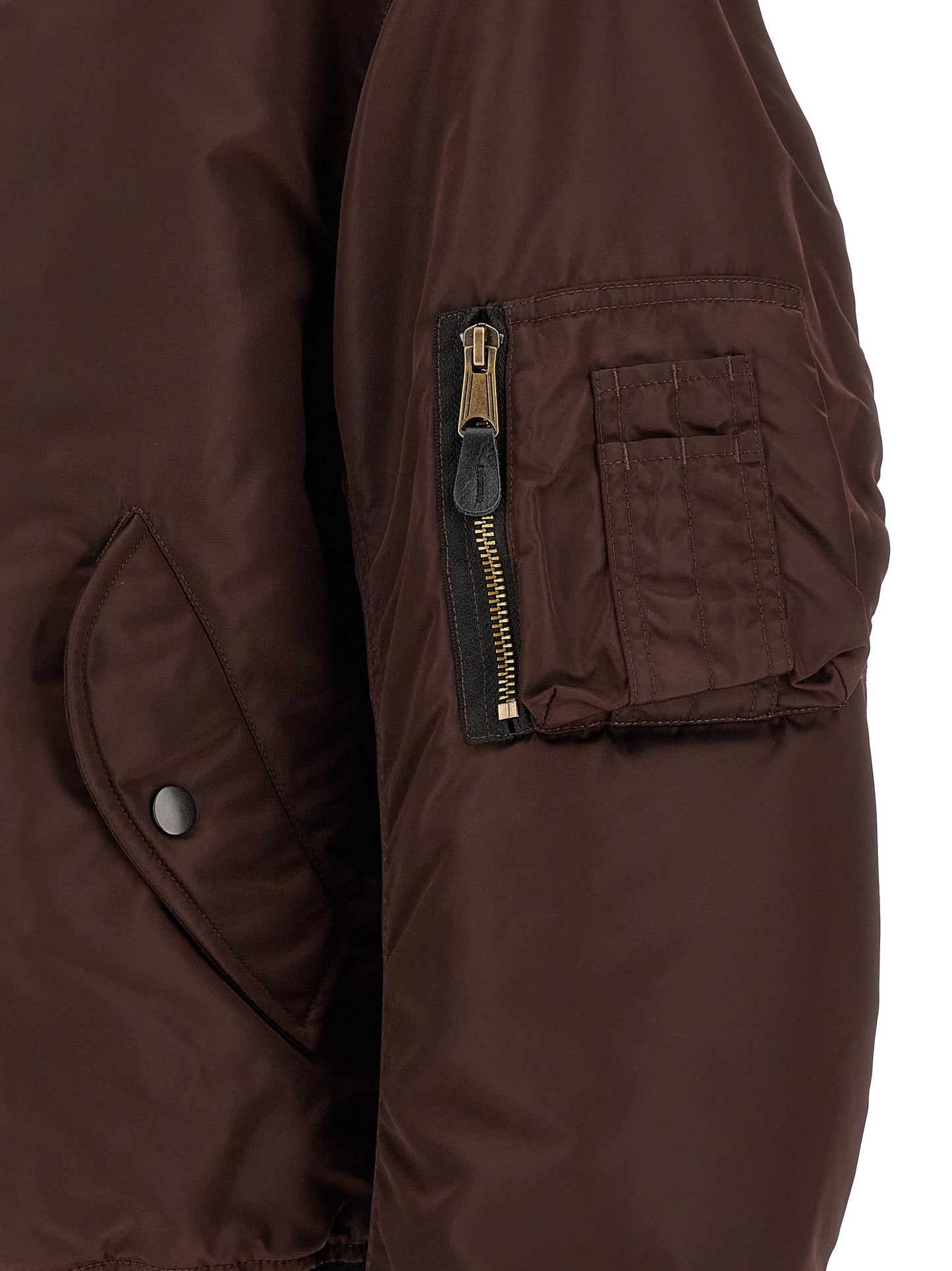 Multicolor Polyamide Bomber