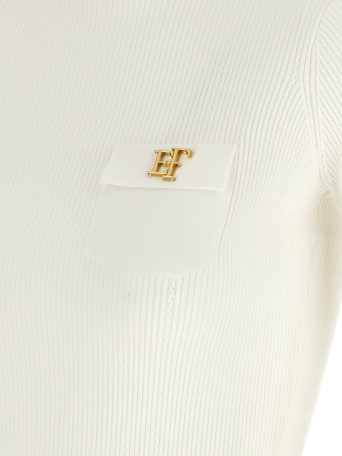 White Lycra Cardigan