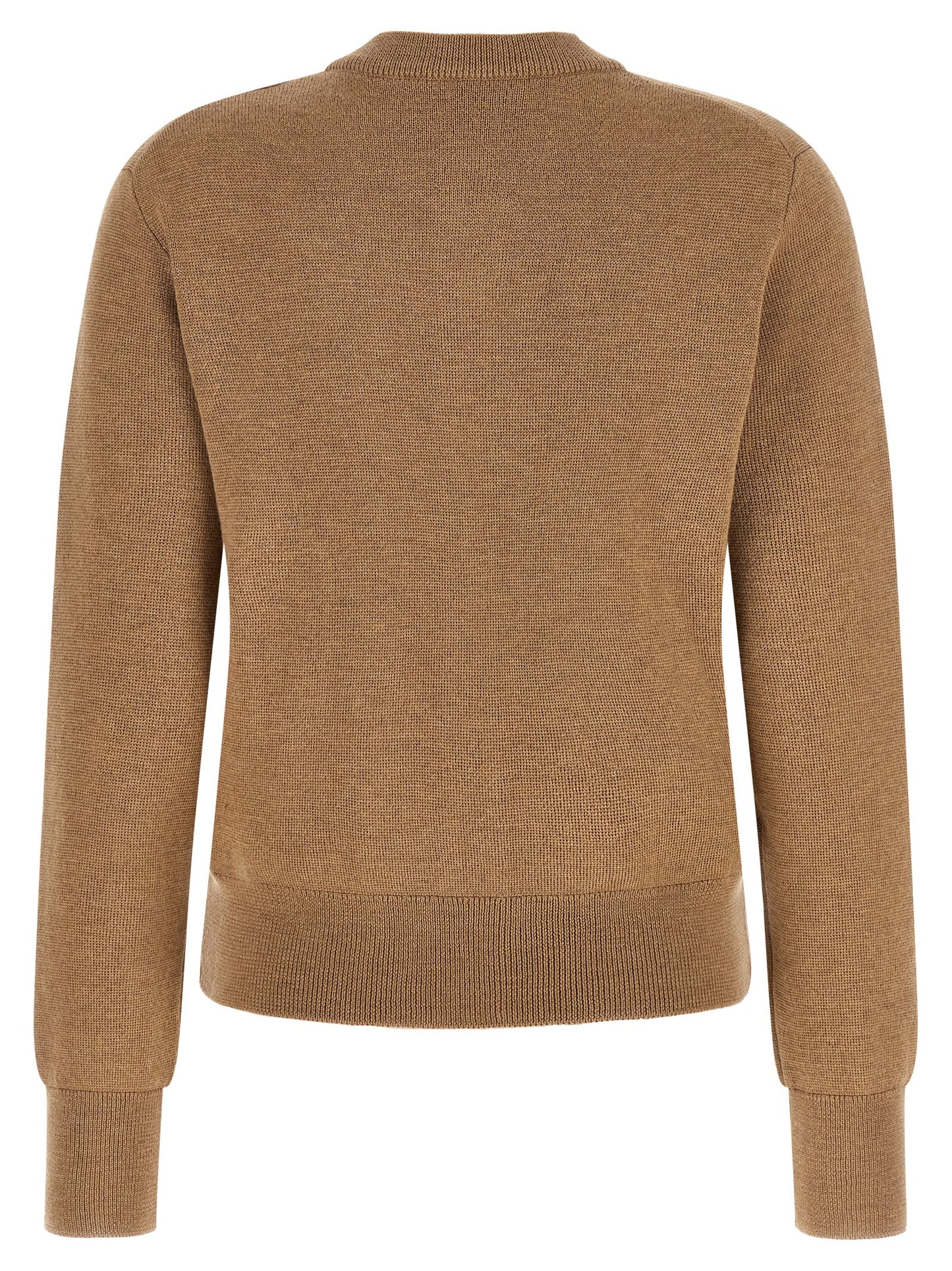 Beige Wool Cardigan