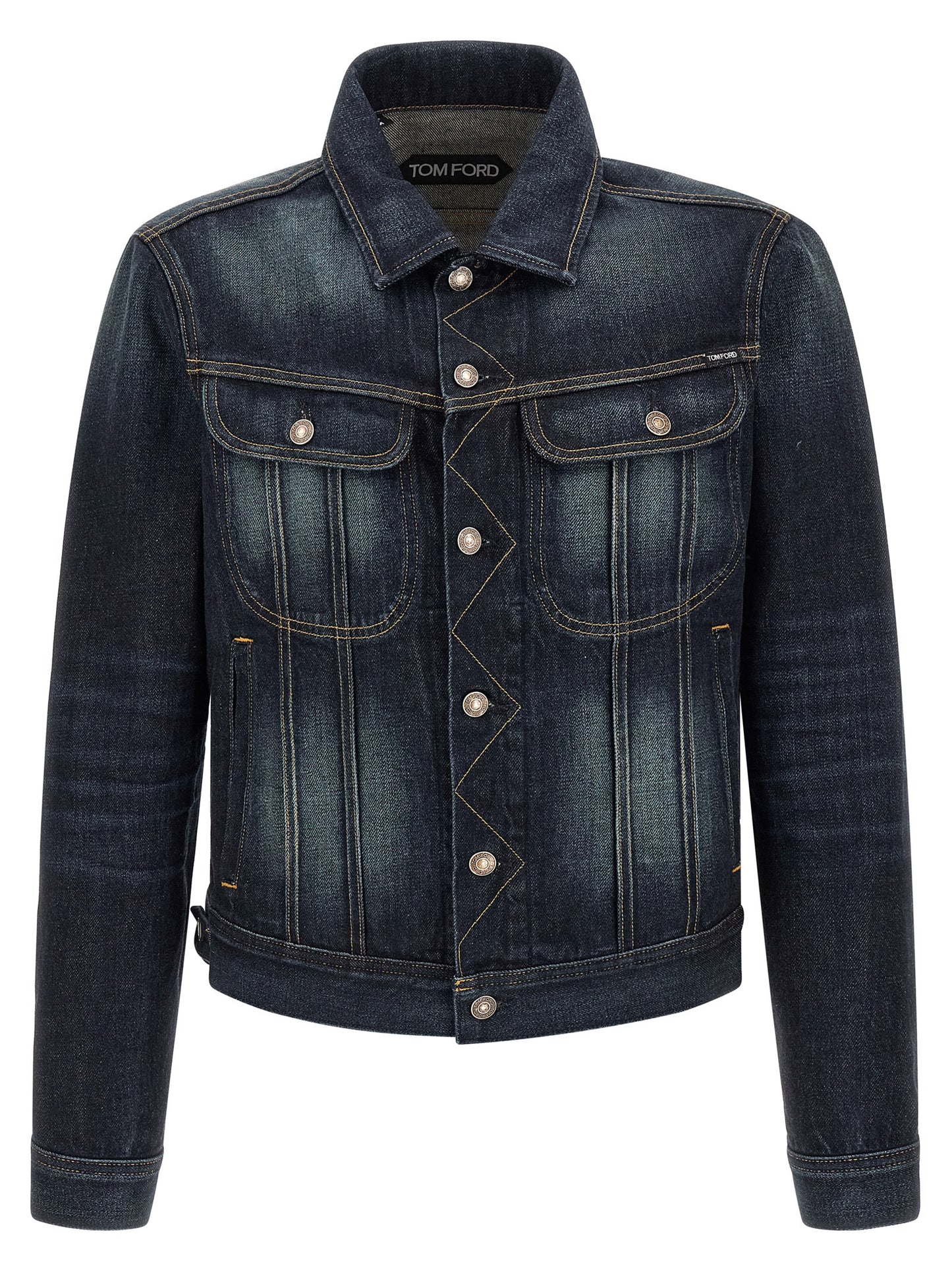 Blue Cotton Denim Jacket