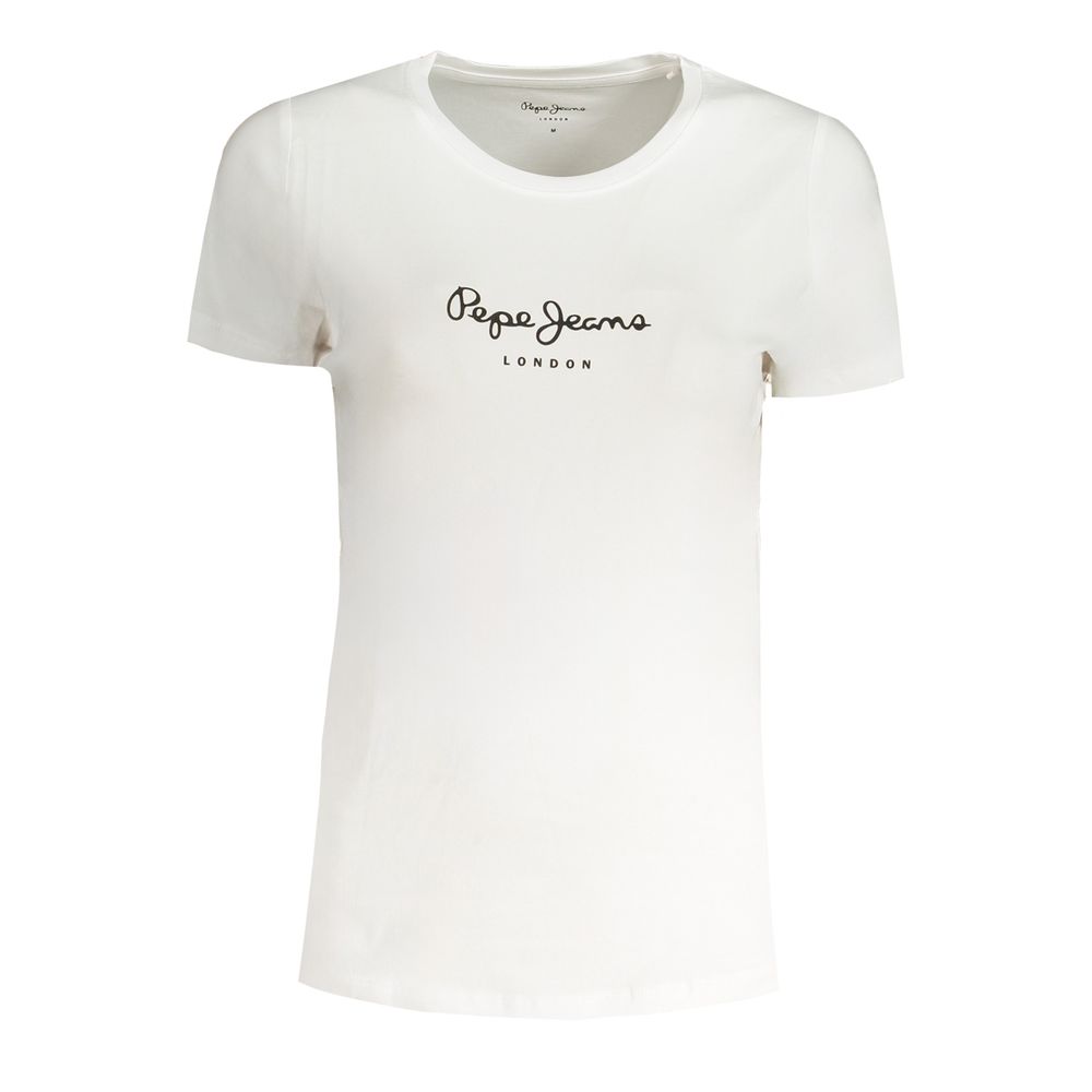 Bianco Cotton Women T-Shirt
