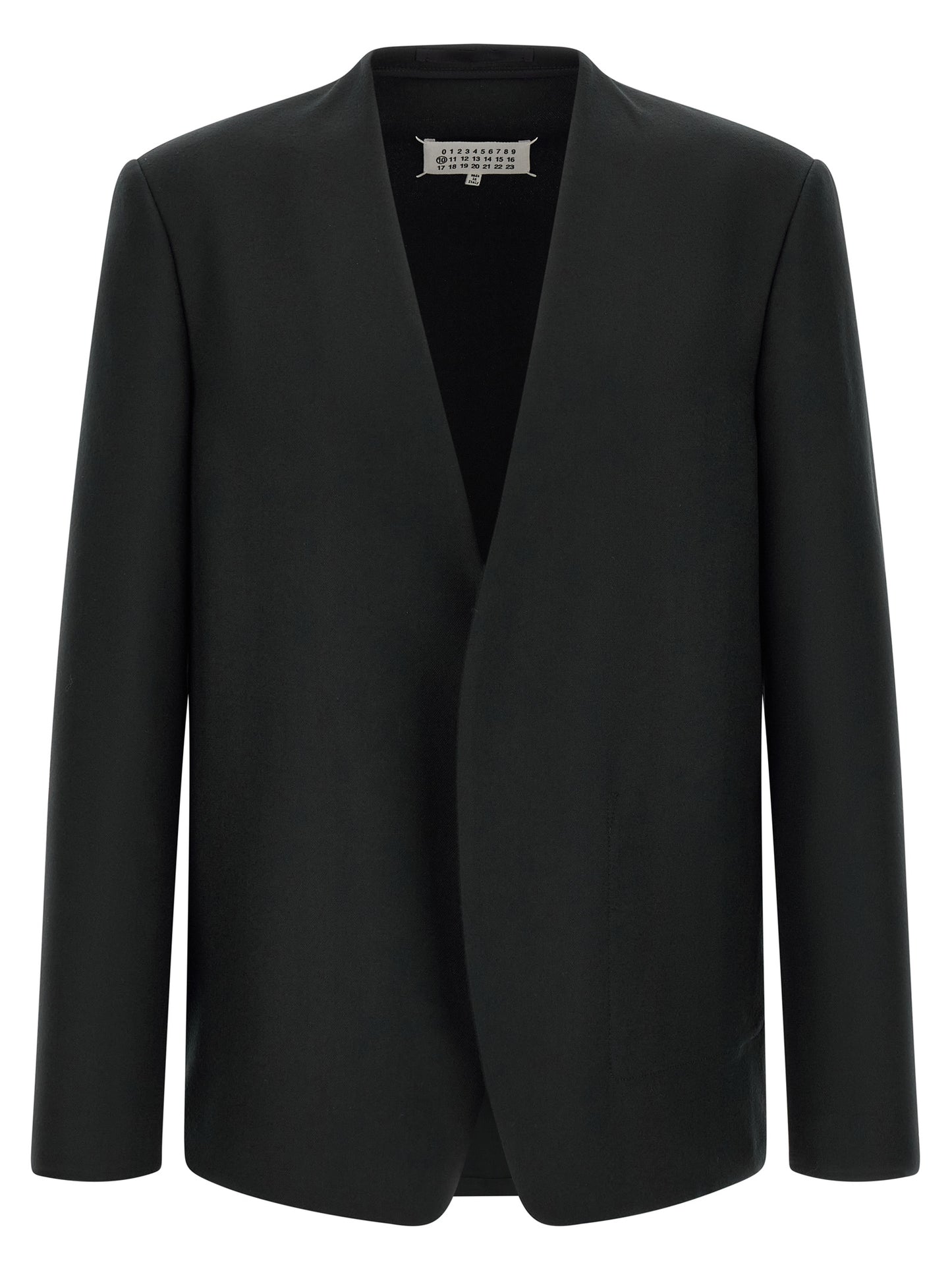 Black Virgin Wool Blazer