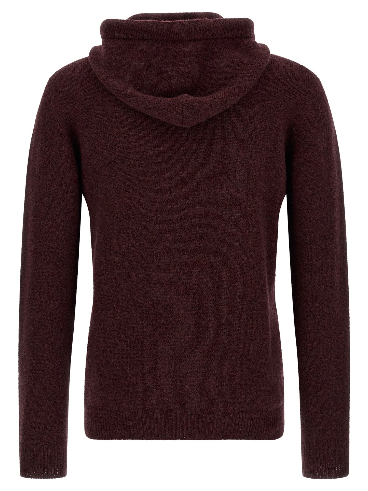 Bordeaux Wool Cardigan