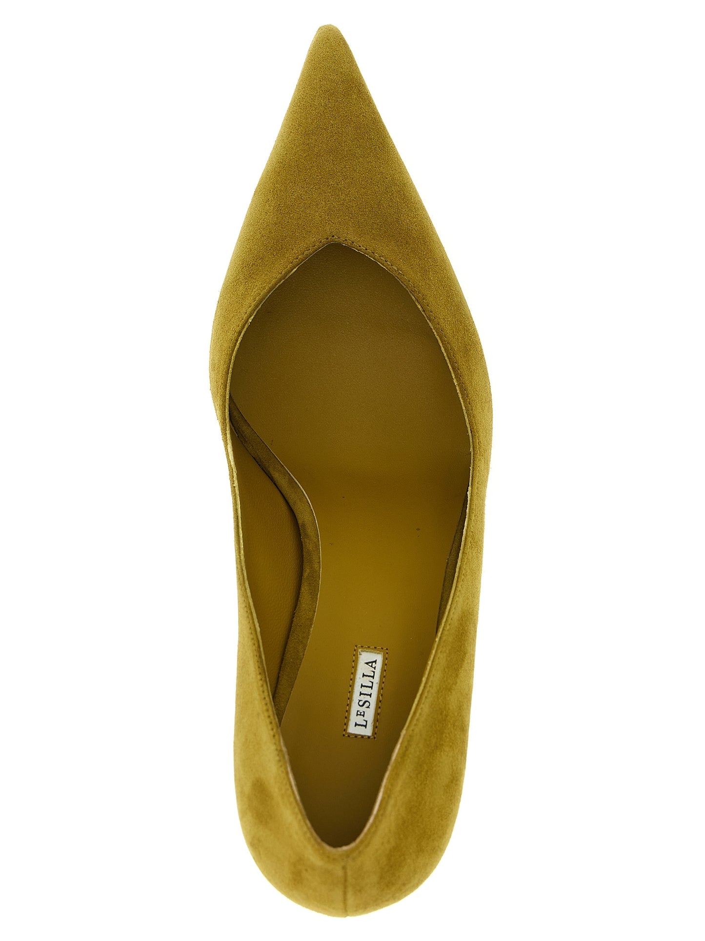 Bicolor Lambskin High Heel Pumps
